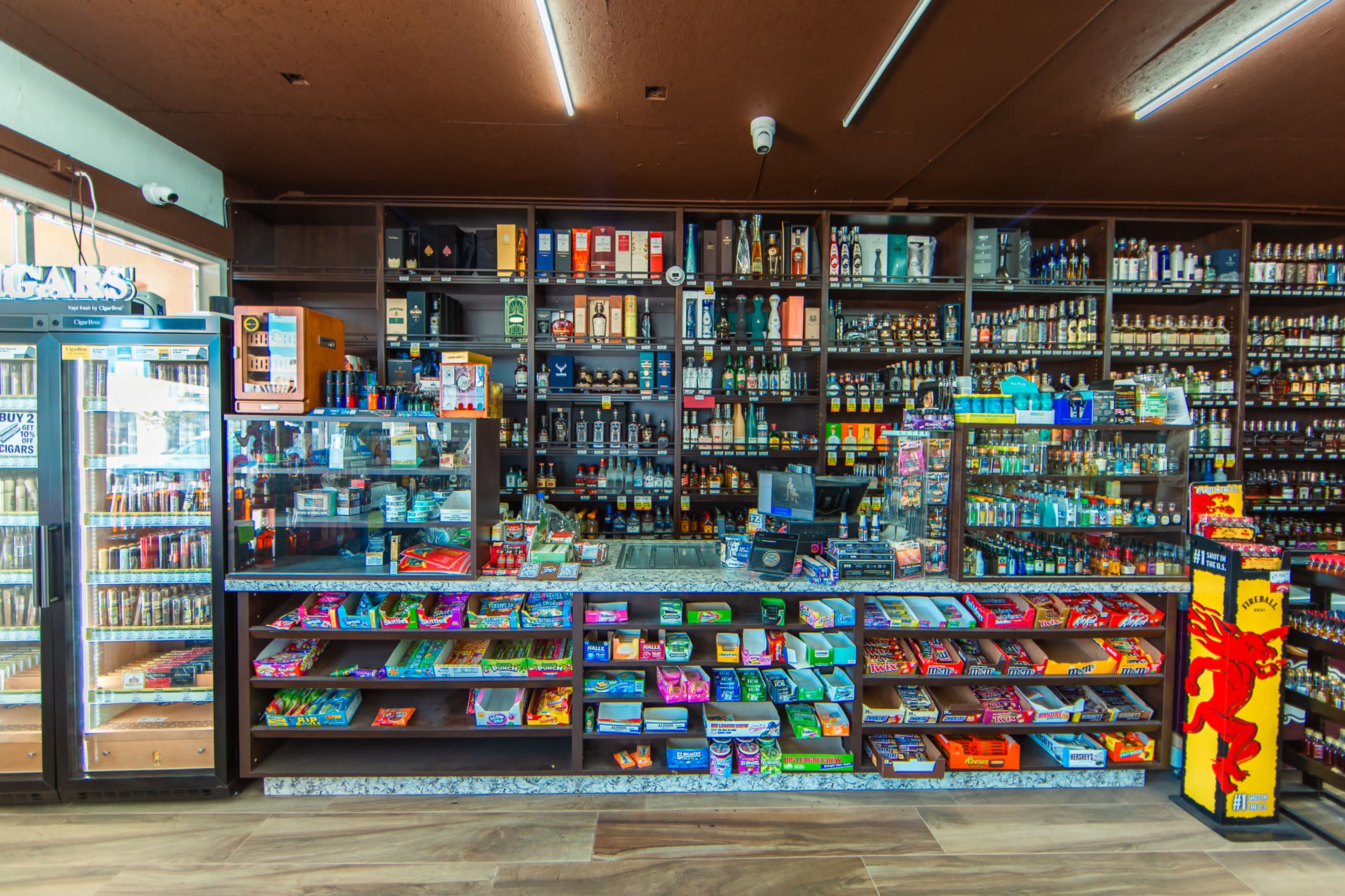Classic Stylish Modern Liquor Store with Polished Aesthetic Image in Cheviot Hills, Los angeles, CA