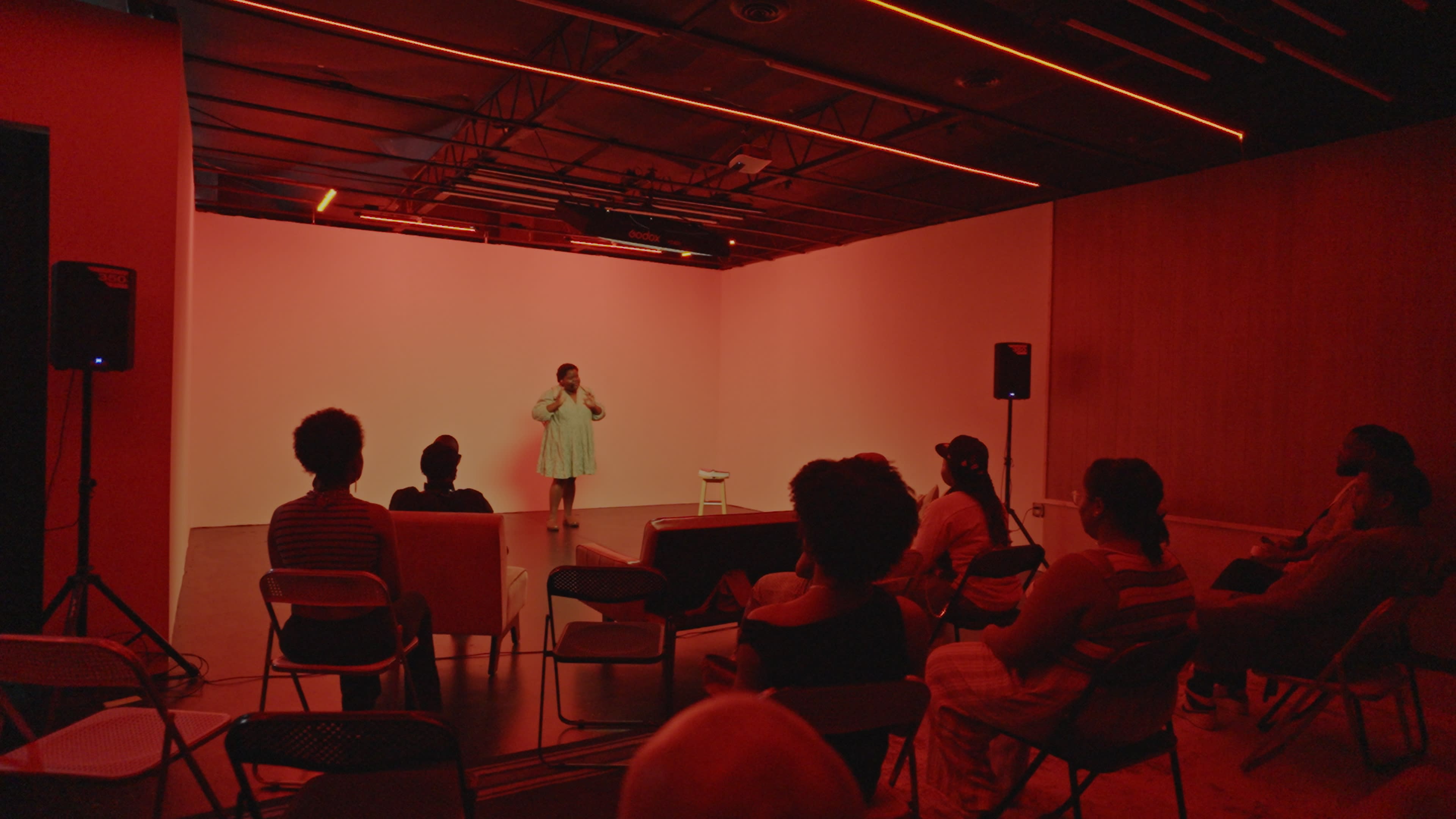 Private Screening Room | Blackout Space for up to 30 Guests Image in Decatur, Decatur, GA