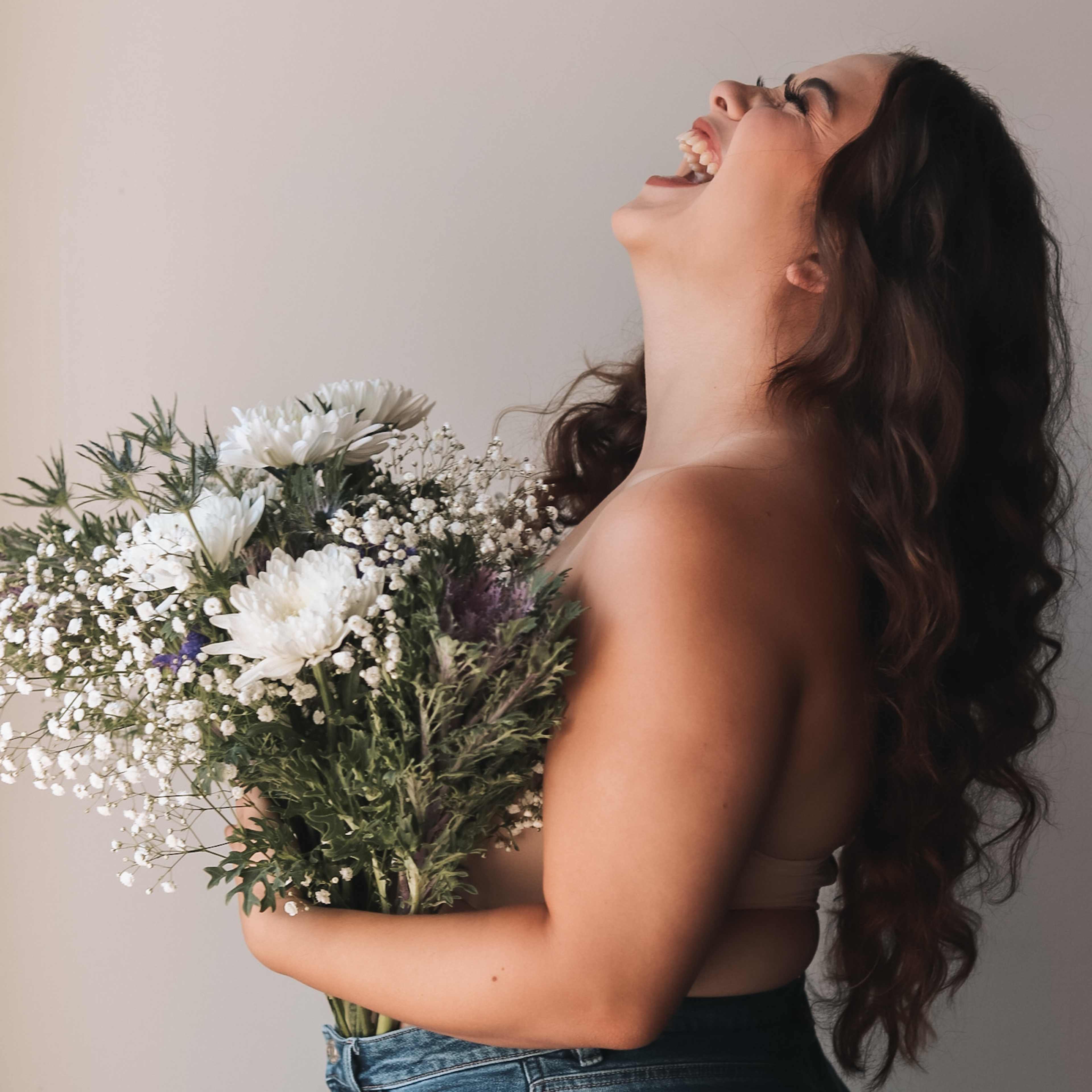 Boudoir photo shoot