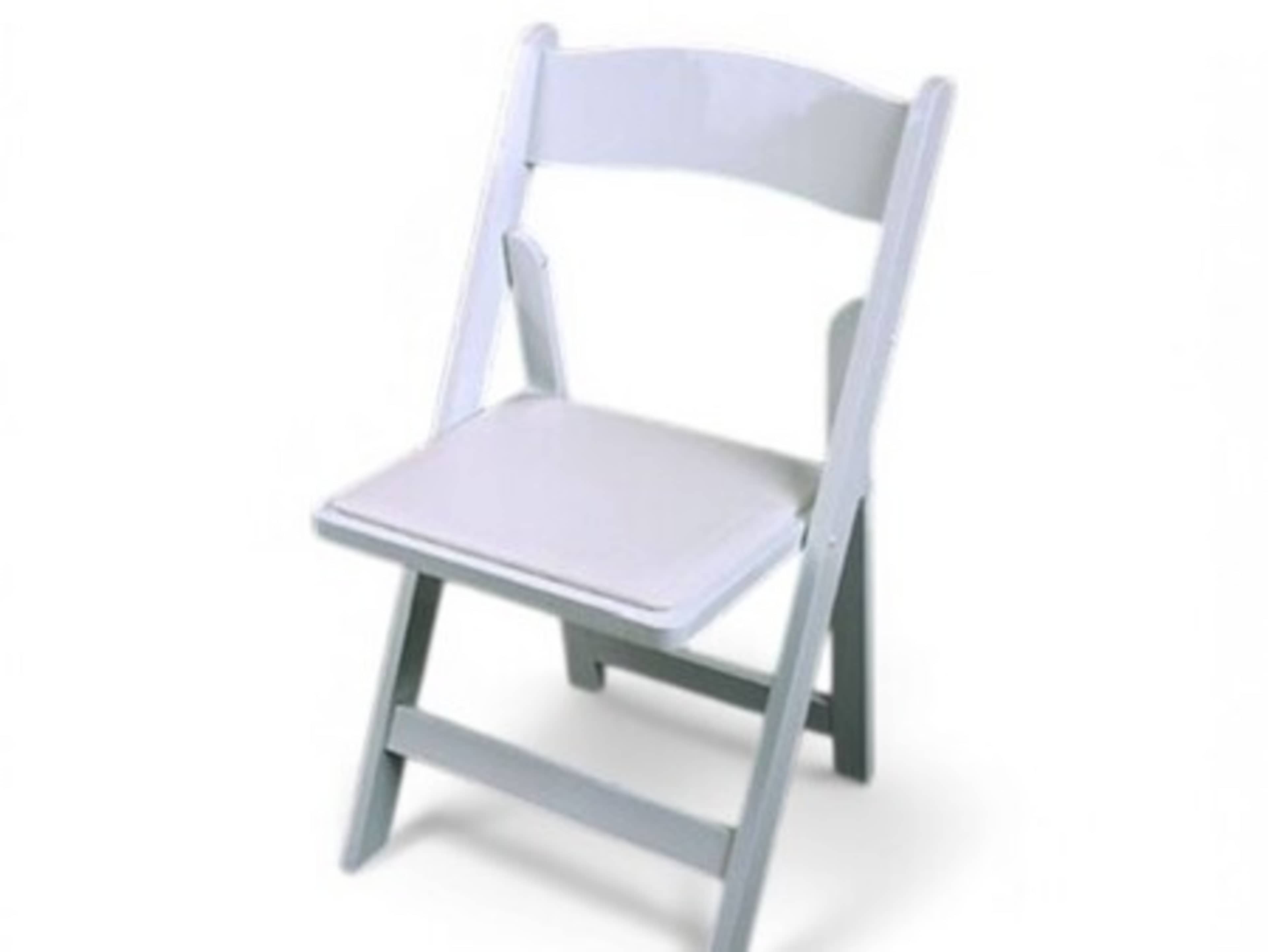 White Padded Chairs