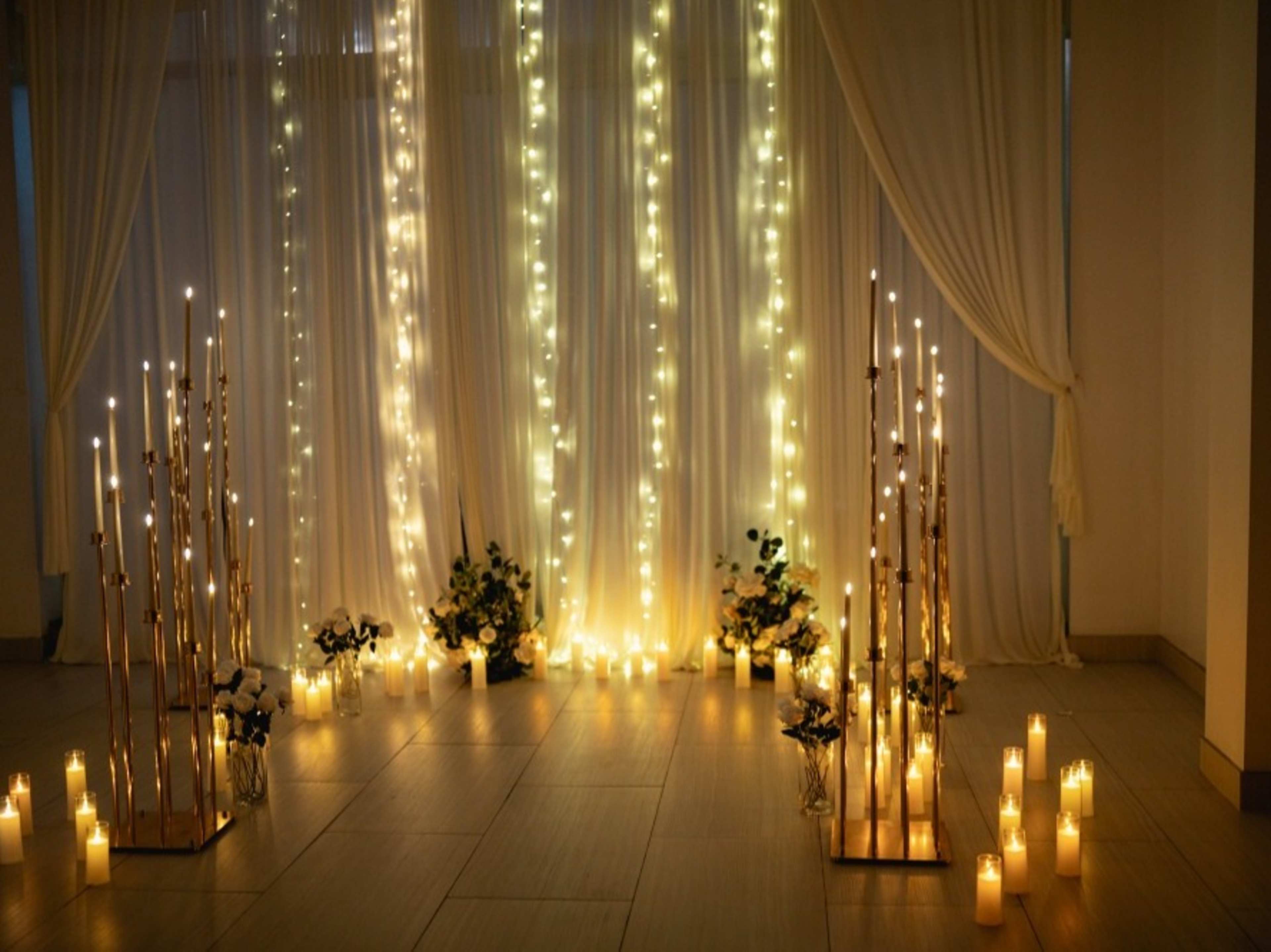 Candlelight decor