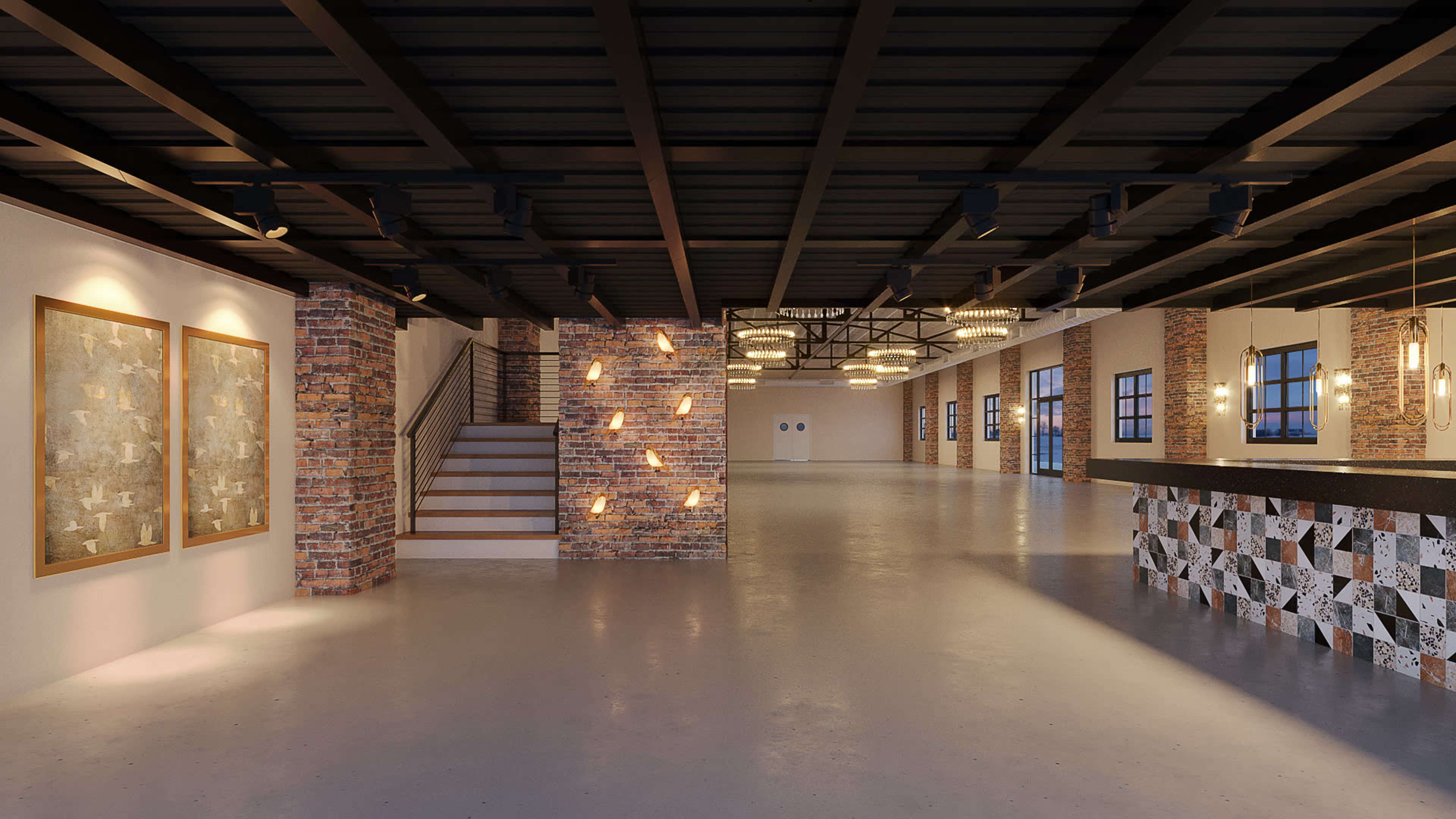 Downtown Industrial Space with Speakeasy Image in Conroe, Conroe, TX