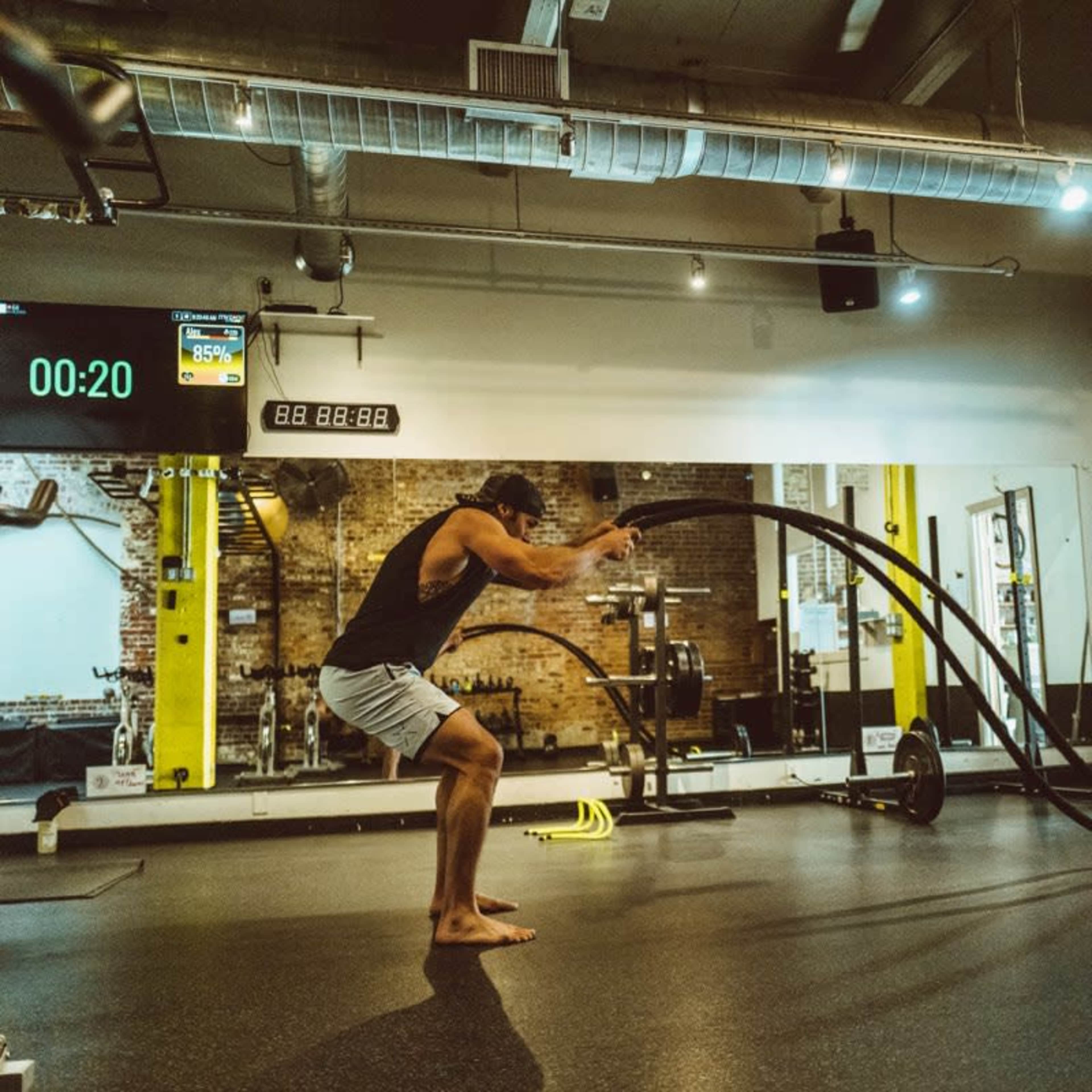 Urban Fitness Studio with Exposed Brick and Natural Lighting Image in Five Points, Denver, CO