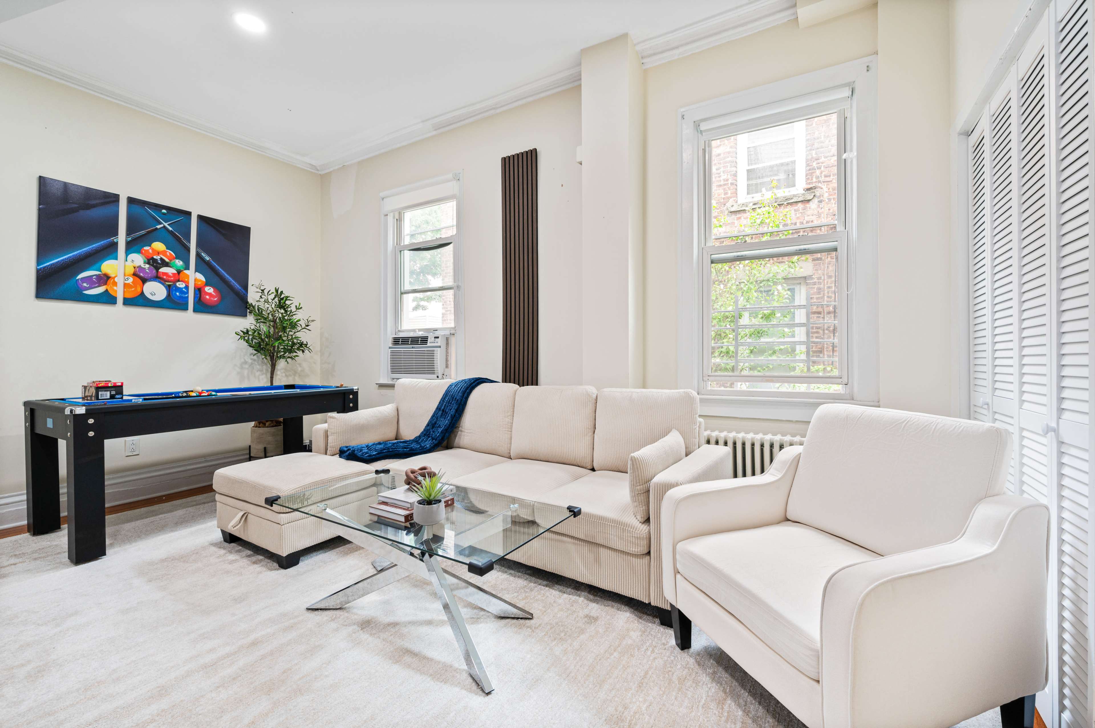 Spacious Modern Home-Pool Table, Backyard, BBQ, Parking Image in West Side, Jersey City, NJ