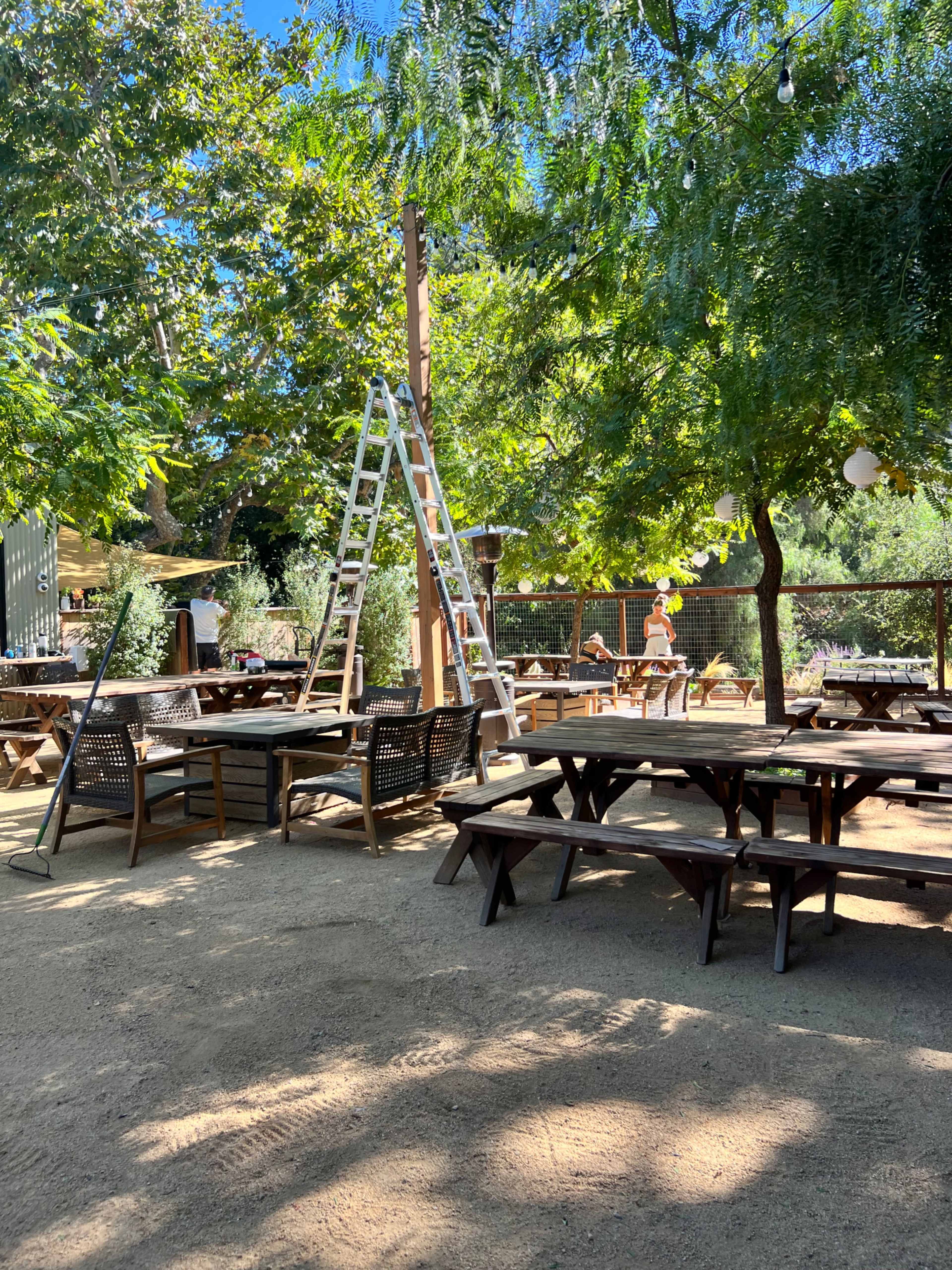 Farmhouse Canyon Country Vibe Restaurant and Patio called “The Corral” Image in Silverado, Silverado, CA