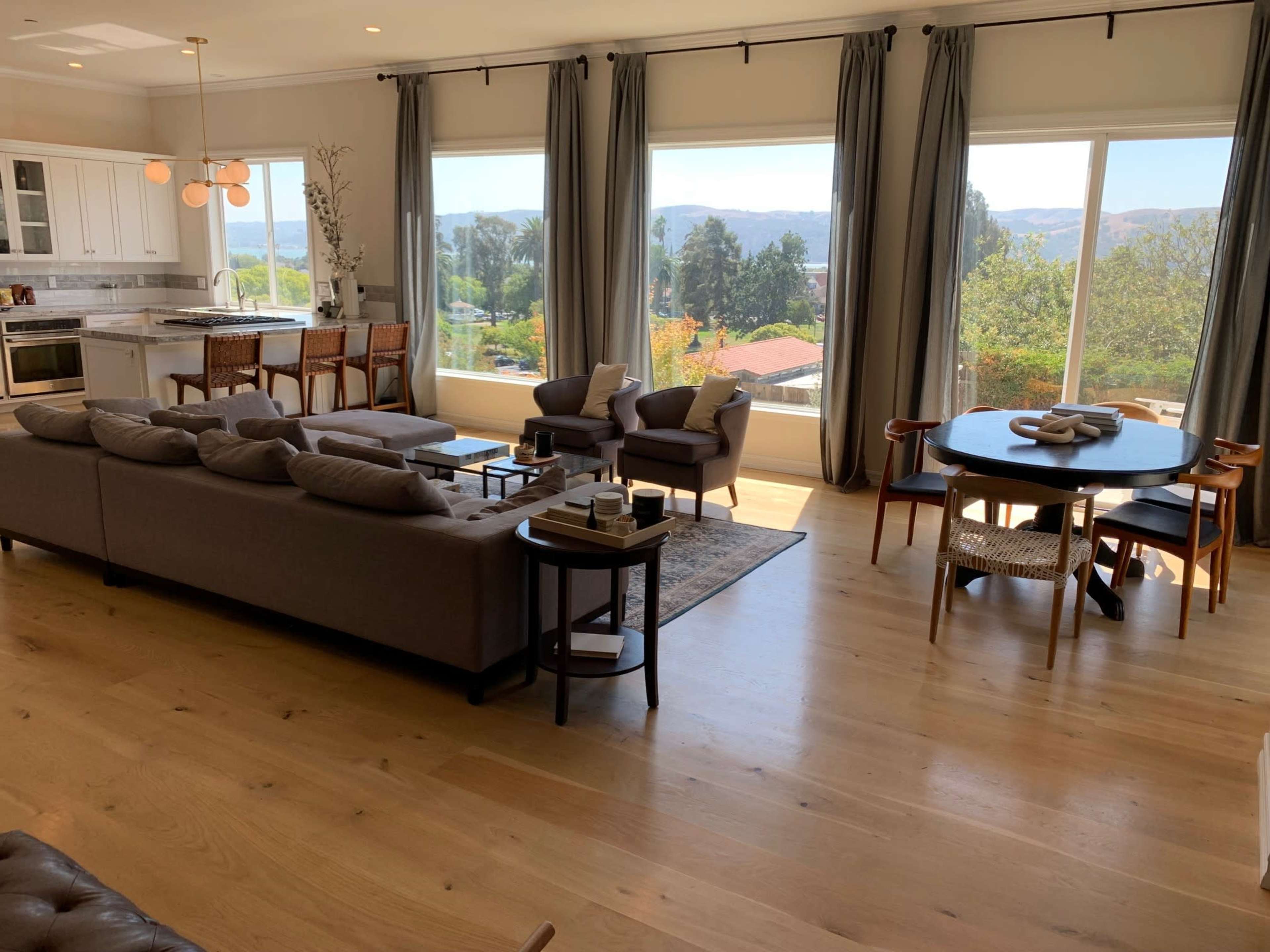 Artful, Modern SF Bay Home, Open-Air Rooftop with Beautiful Water Views Image in Benicia, Benicia, CA
