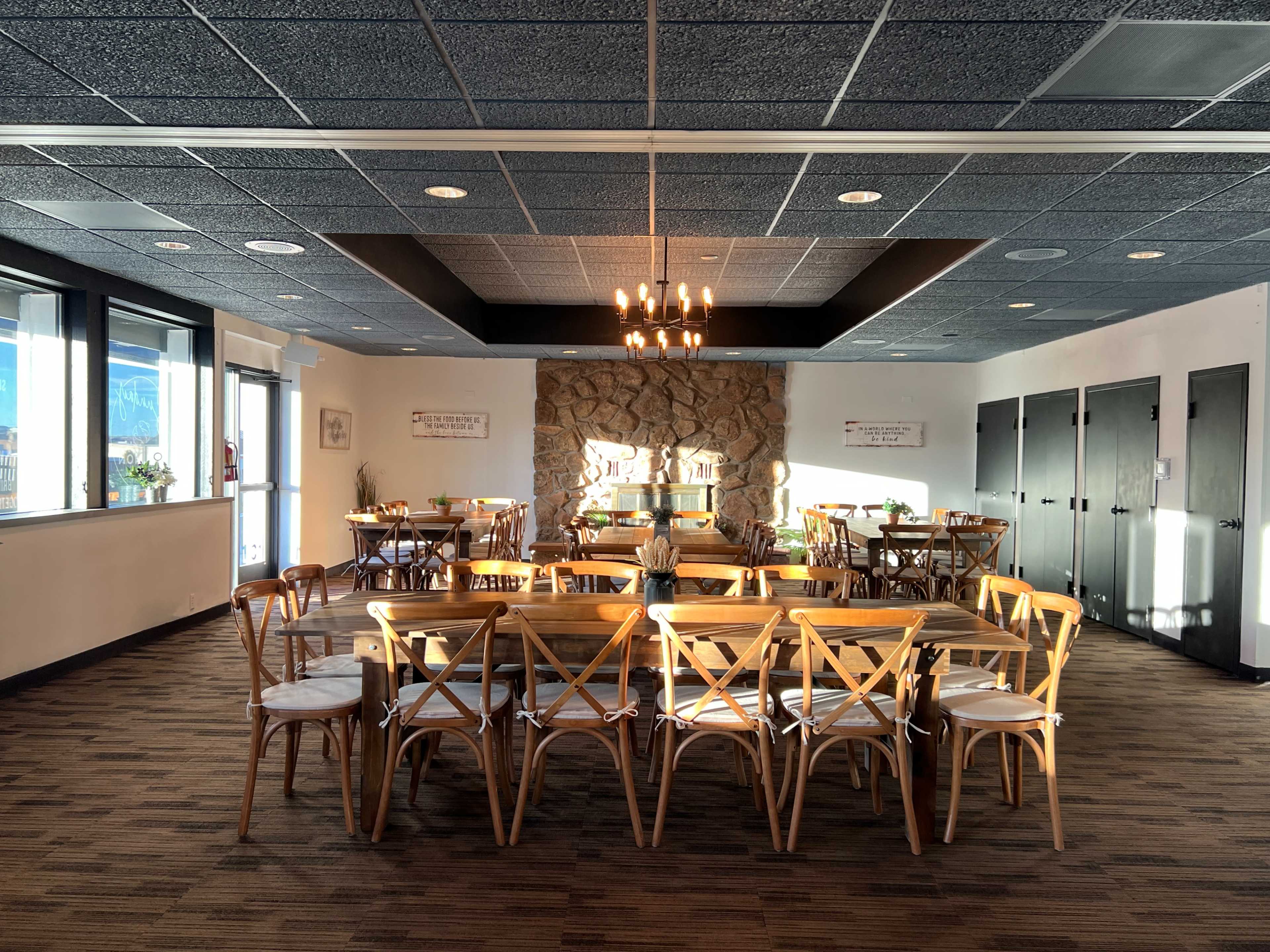 Sunday Salmon Restaurant Banquet Room Image in Castle Rock, Castle Rock, CO