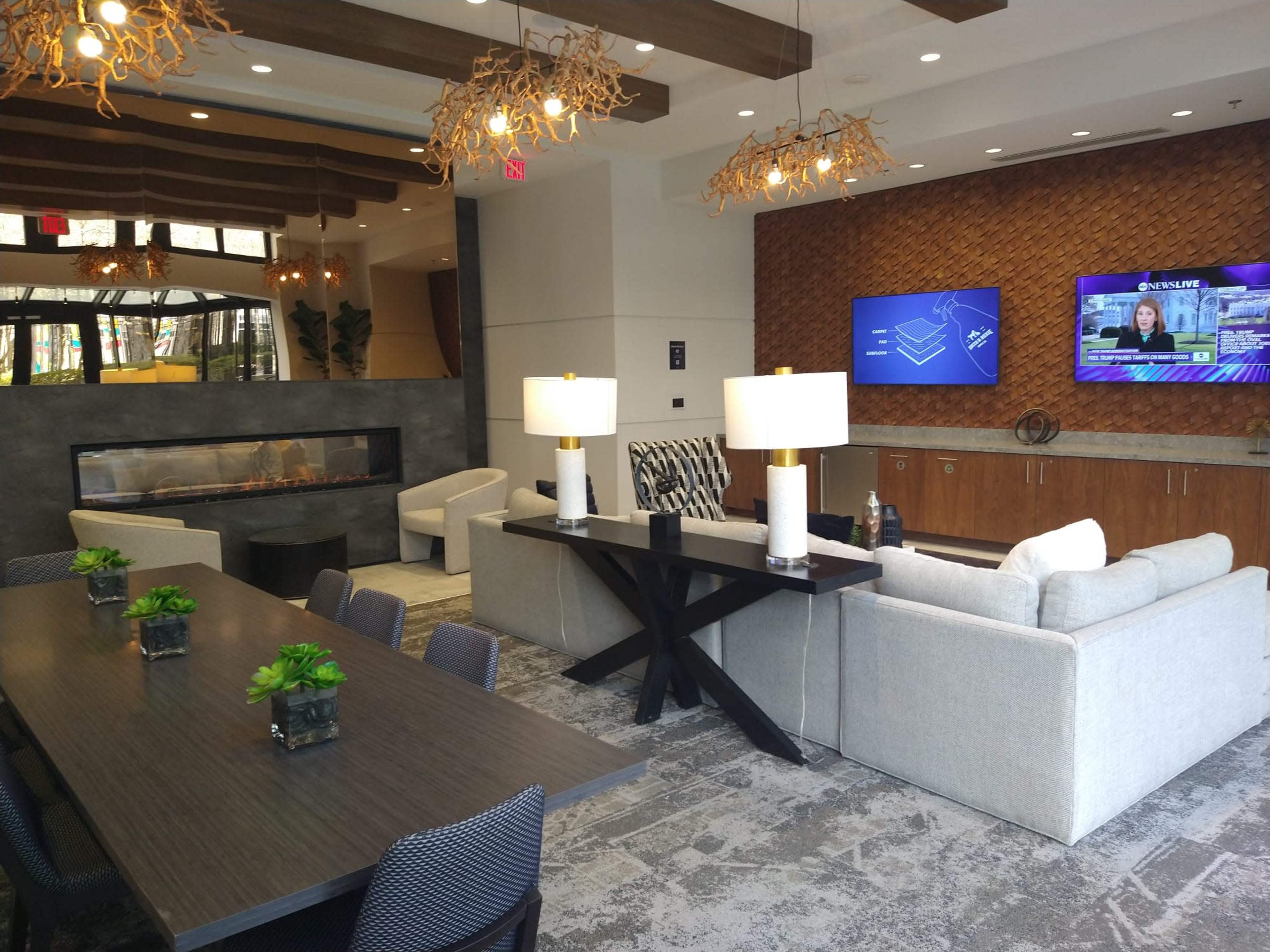 Urban Contemporary Lounge Image in Virginia Square, Arlington, VA