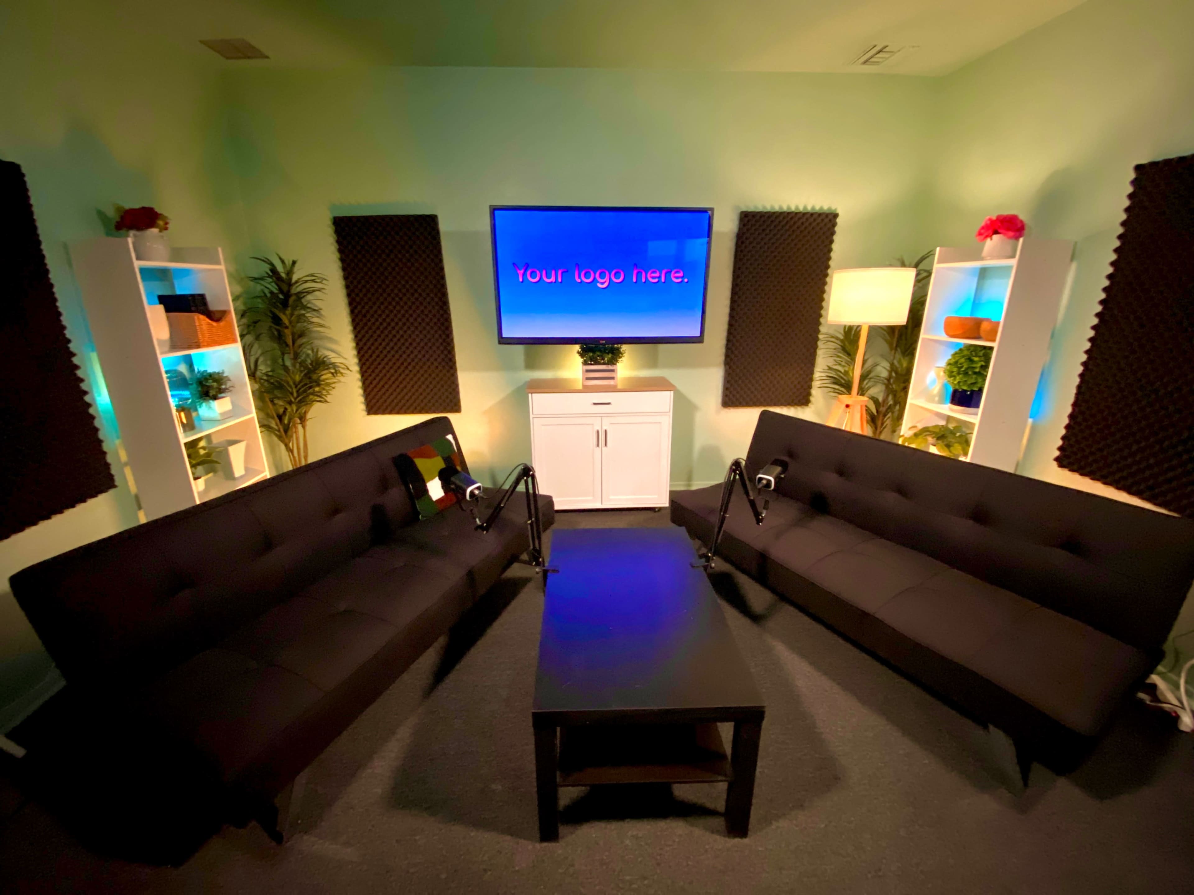 Clean, Comfortable and Cozy Podcast Space Image in Burbank, Burbank, CA