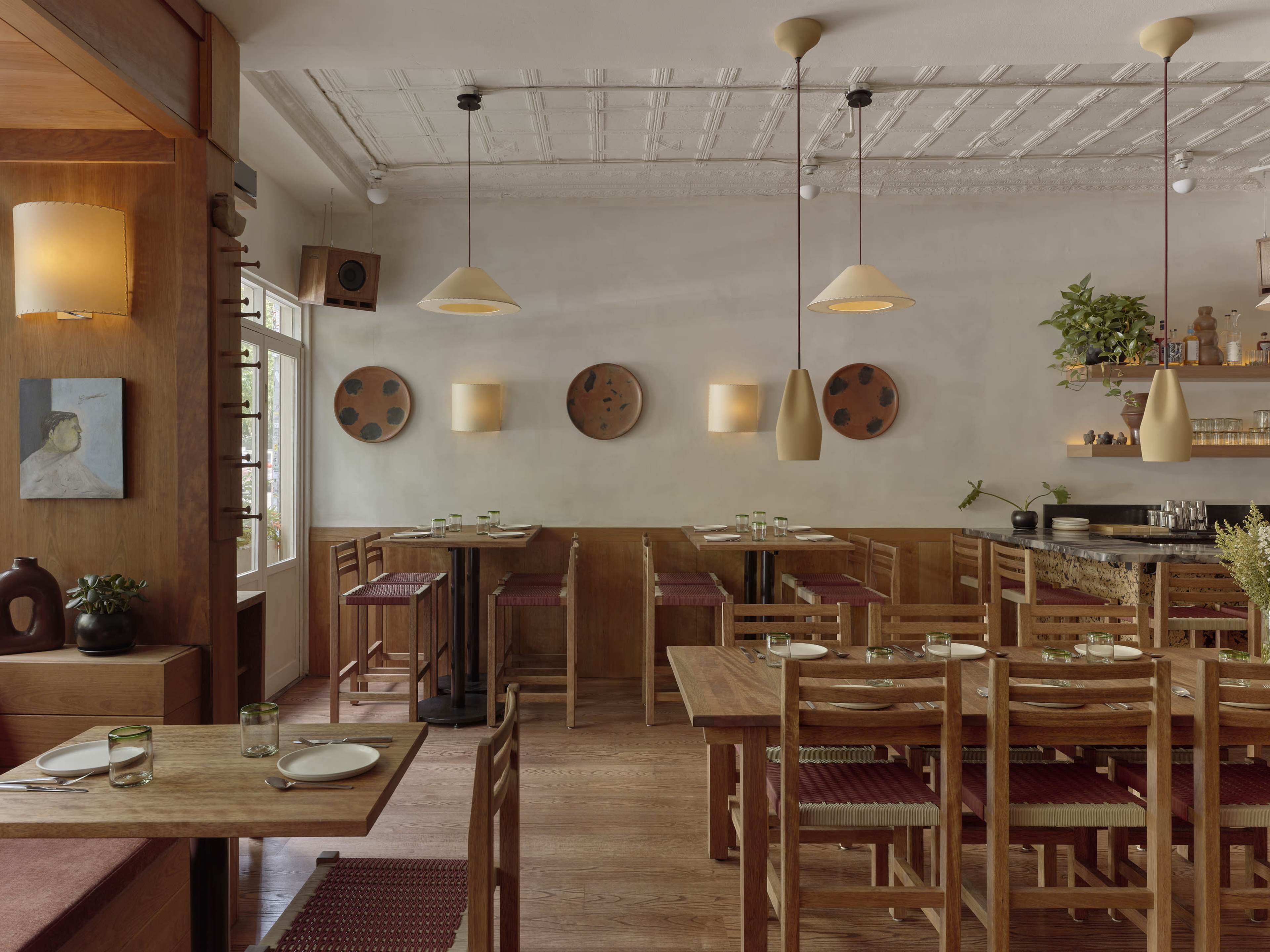 Downtown LES Open Kitchen Restaurant Image in Bowery, New York City, NY