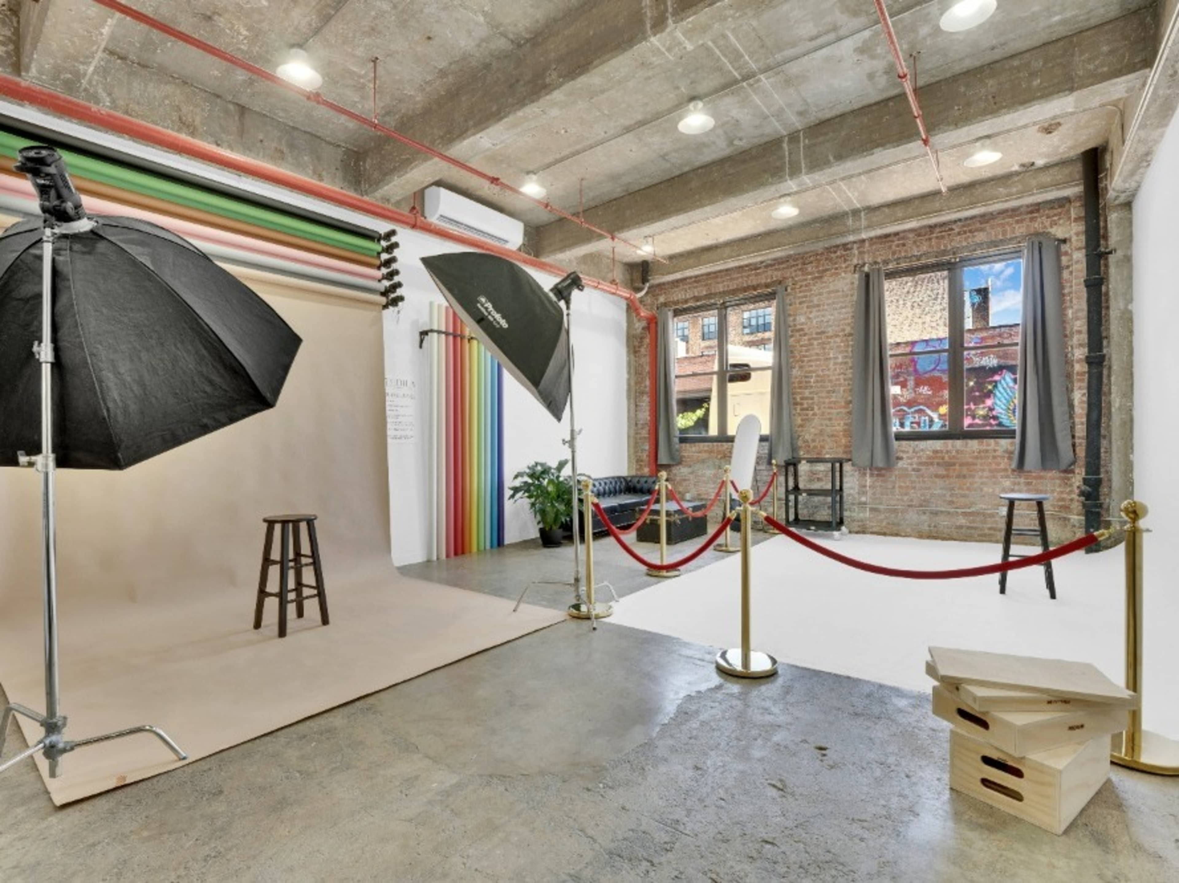 Wardrobe, Hair/Makeup & Holding Studio