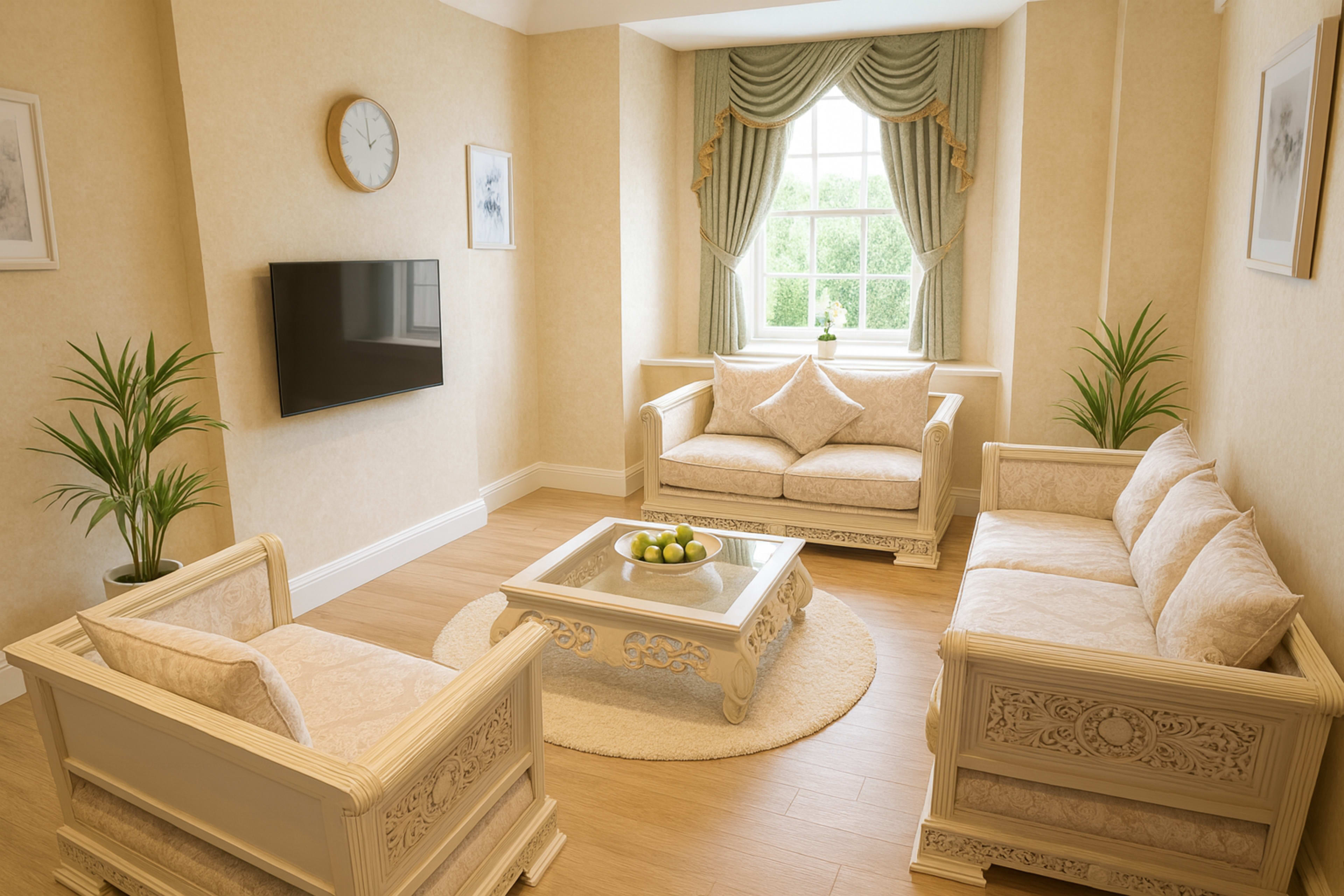 Grand Georgian Country Manor with Private Grounds & Lake Image in Moulton, Pitsford, ENG