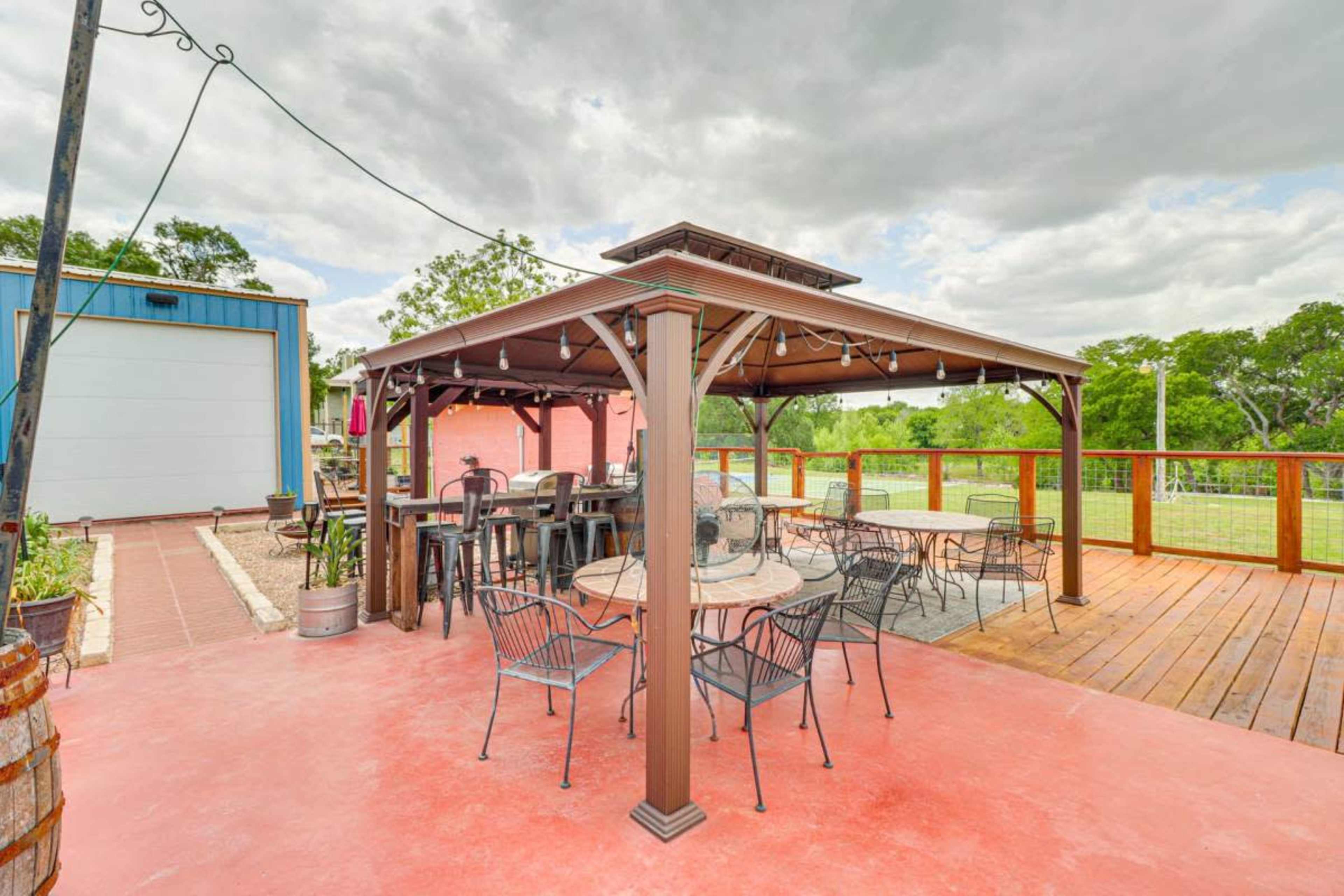 One Acre Riverfront Property Image in Martindale, Martindale, TX