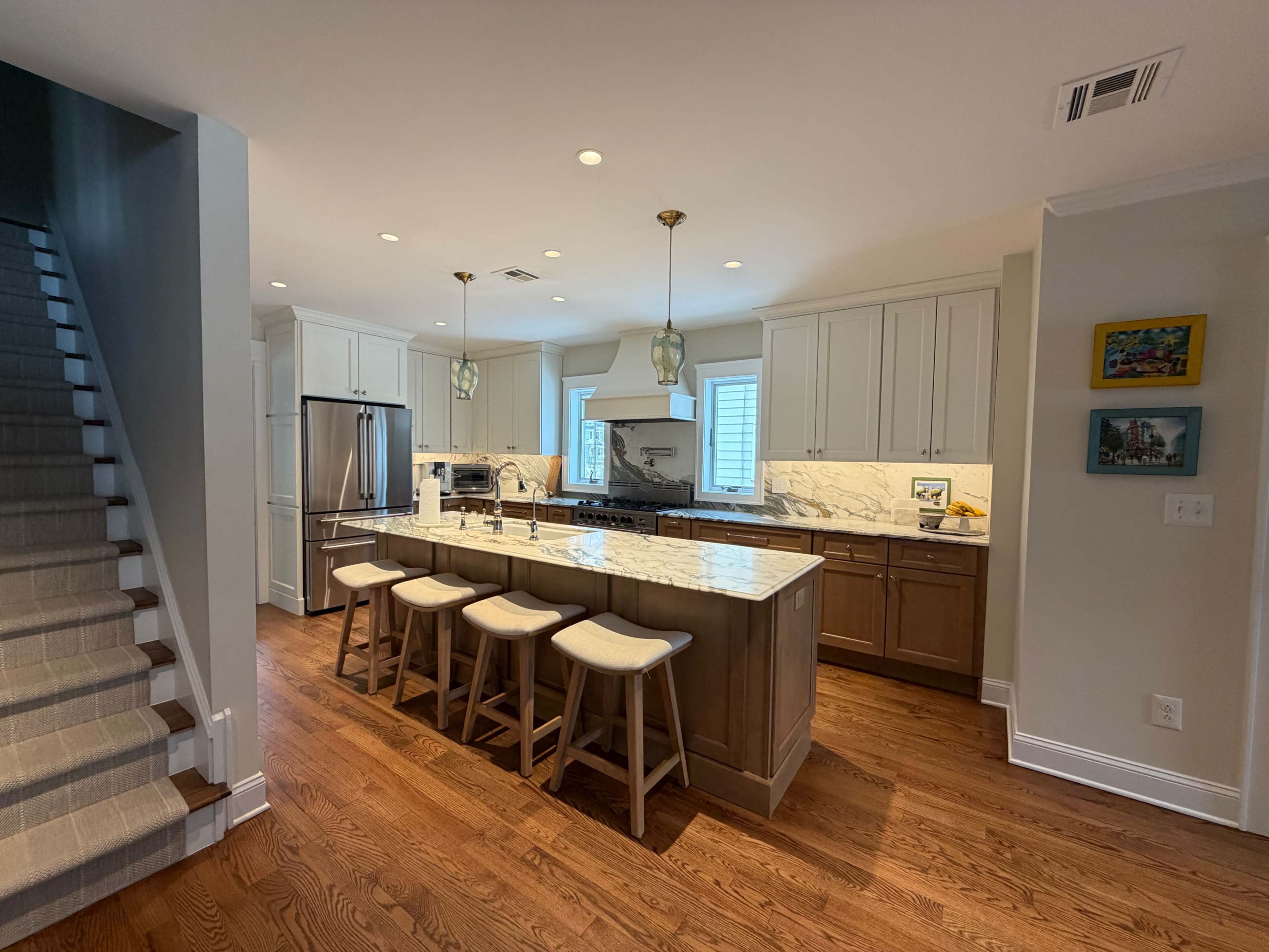 Beautiful Neighborhood Colonial Home Image in Westfield, Westfield, NJ