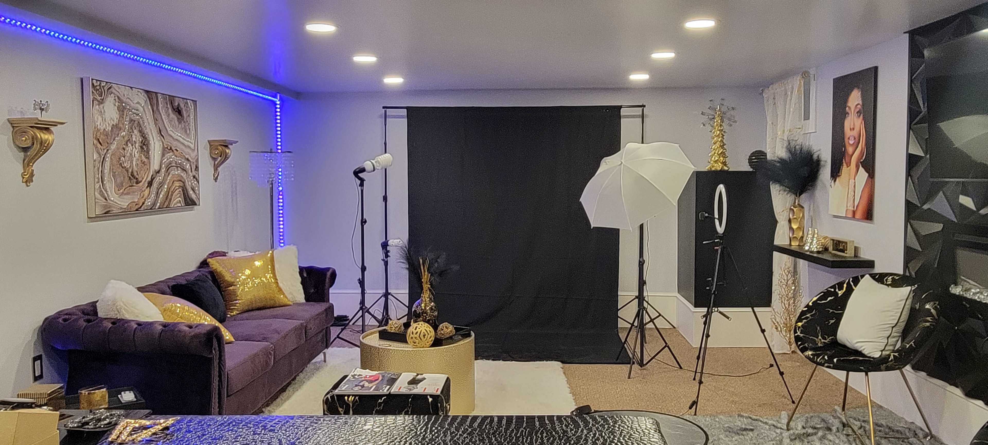 Glam Photo & Content Space - Multiple Backdrops Image in , Wilmington, DE