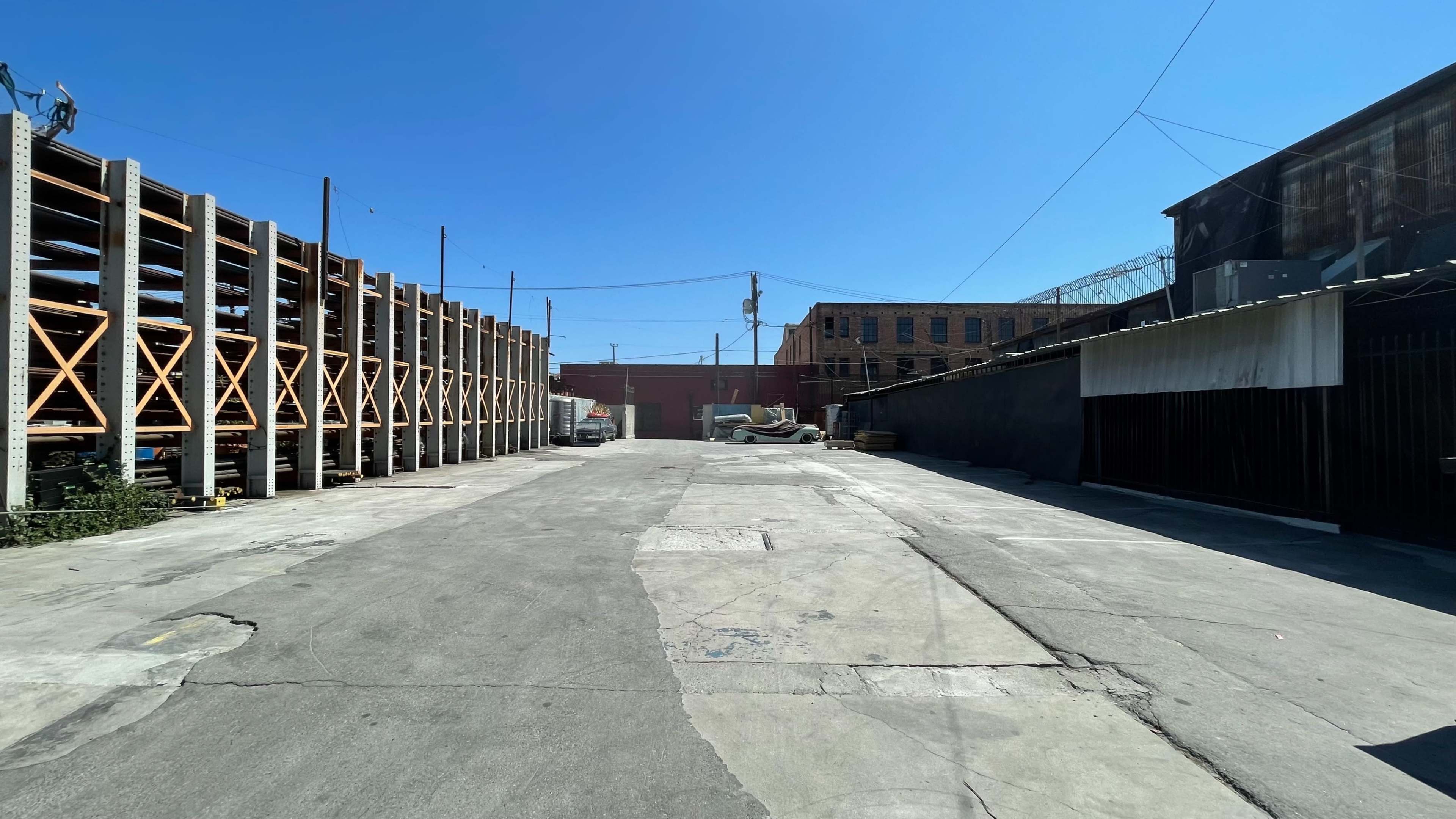 Industrial Warehouse Studio Back Lot Image in South Los Angeles, Los Angeles, CA