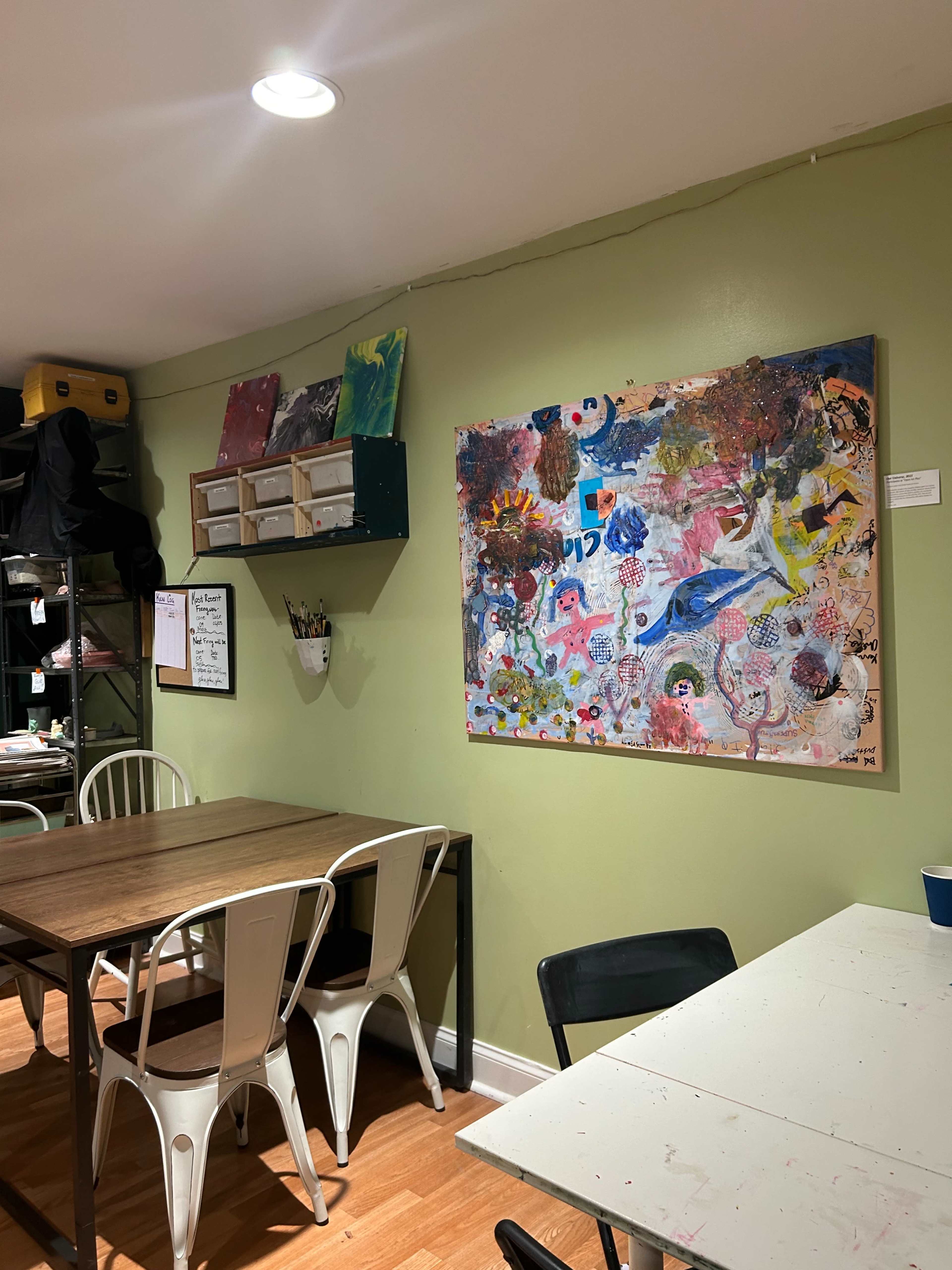 Community Art Studio with cozy intimate vibes. Image in Riverside, Baltimore, MD
