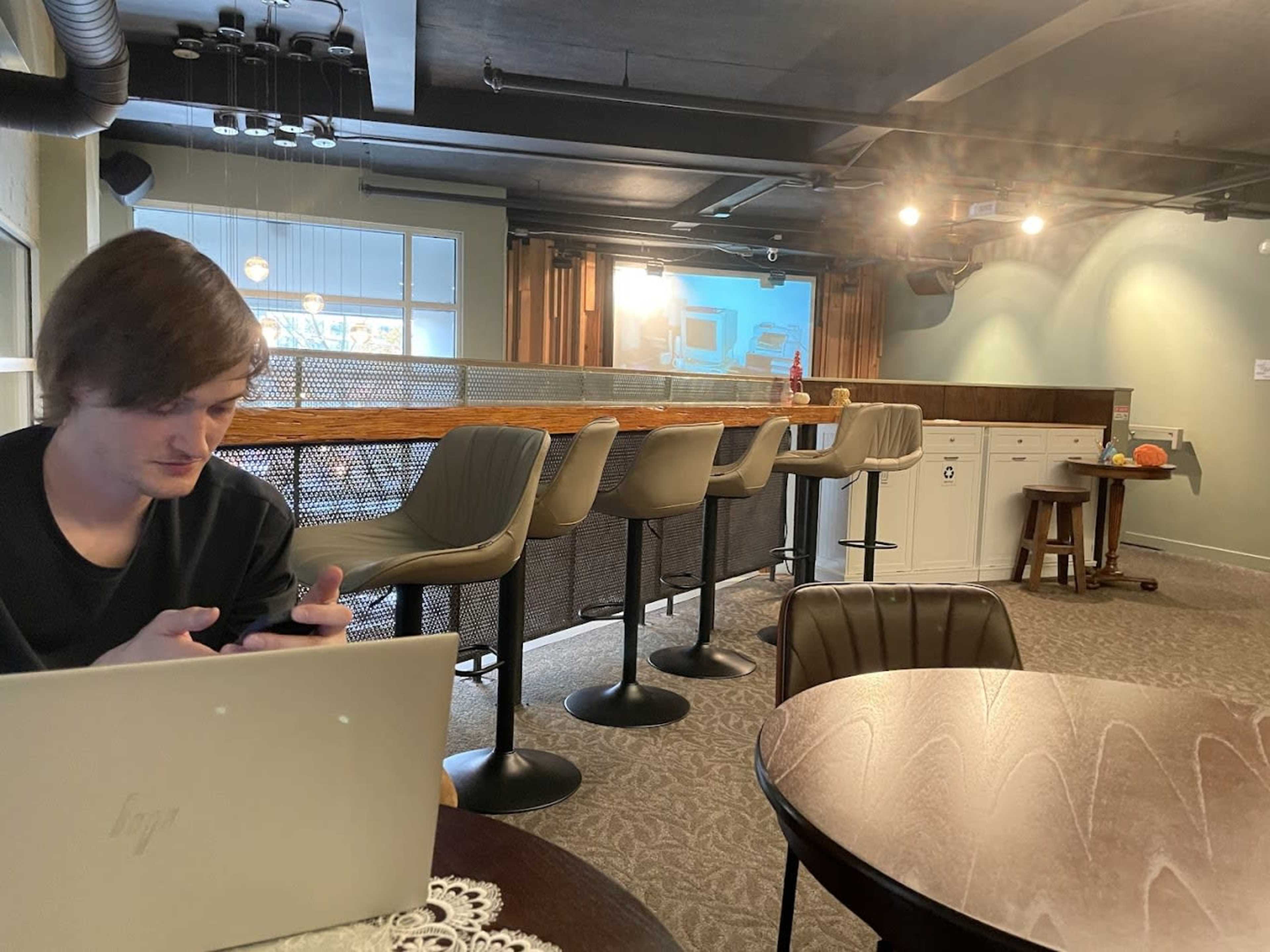 Downtown Cozy Cafe with mezzanine Image in Pike/Pine, Seattle, WA