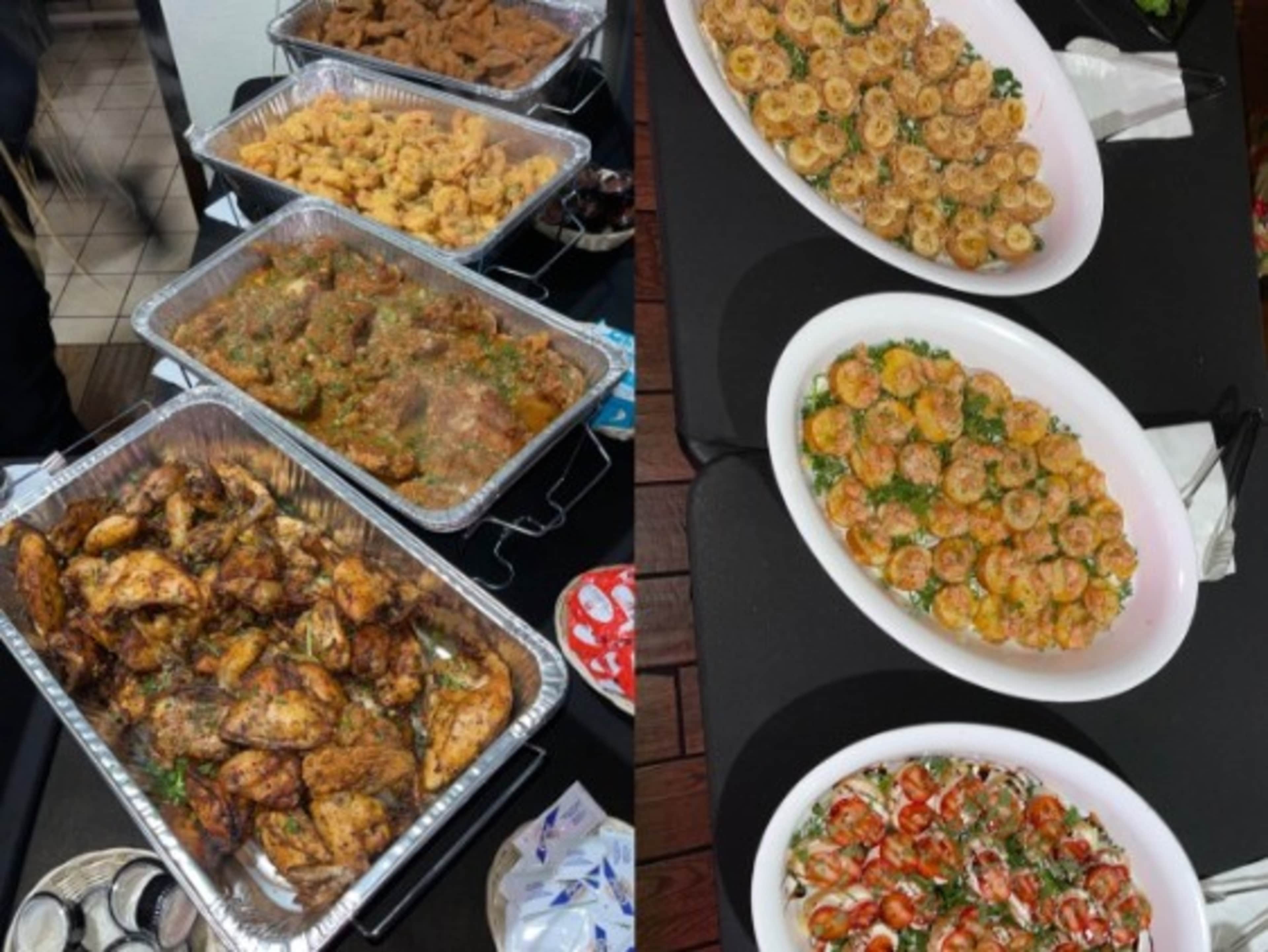 Standard Catering Buffet up to 50ppl min.($30pp)