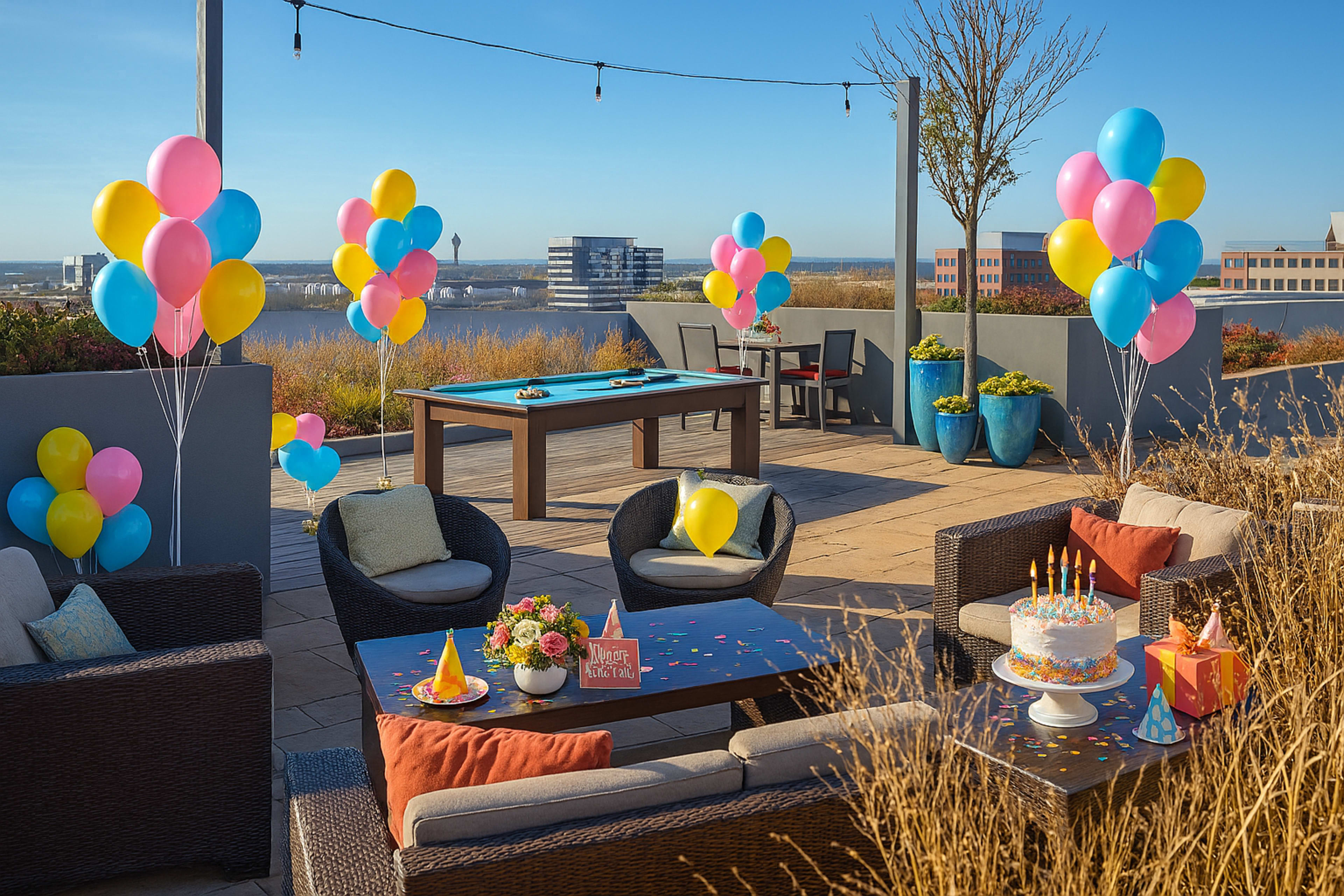 Gorgeous Rooftop Deck in Herndon Image in , Herndon, VA