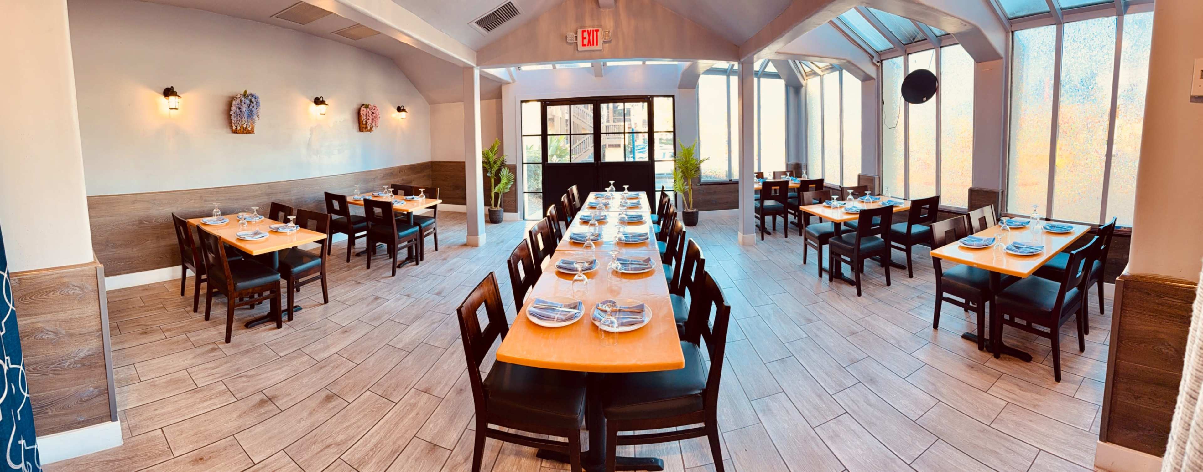 Enclosed restaurant patio with glass windows Image in Rancho Bernardo, San Diego, CA