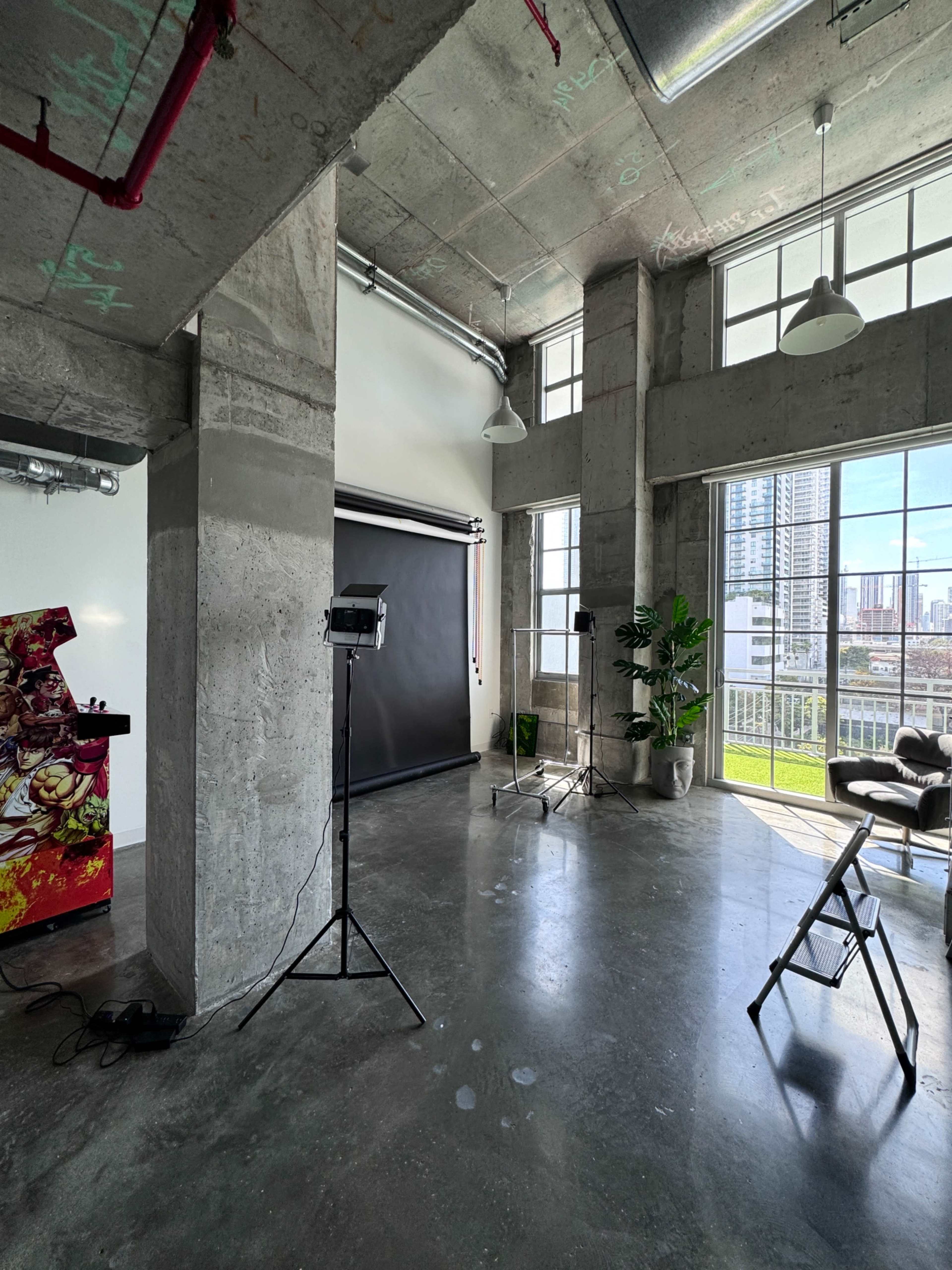 Natural Light High Ceilings Loft Photo Studio in Wynwood Image in Town Square, Miami, FL