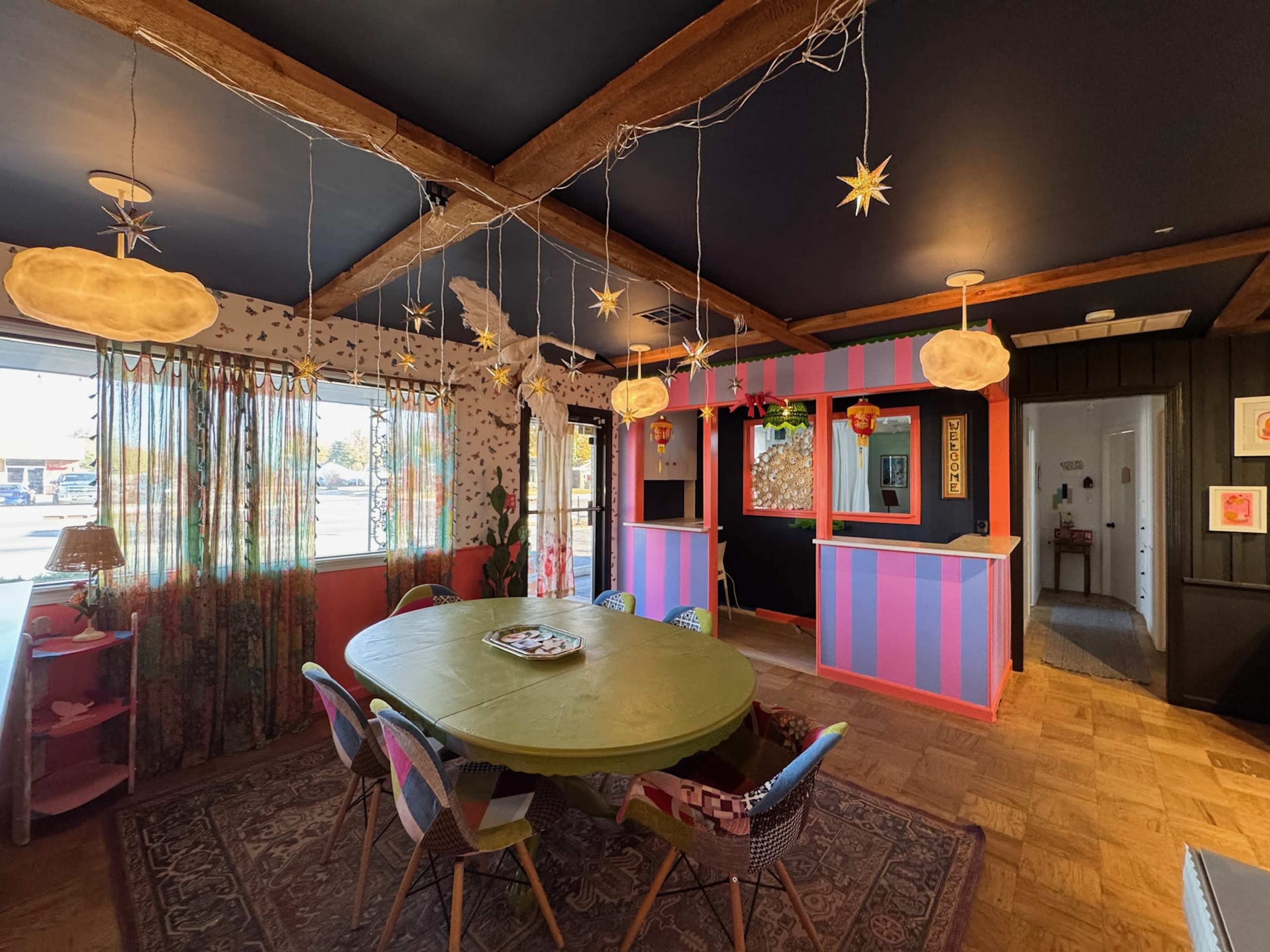 Eclectic Maximalist Living Room in OKC Image in Central Oklahoma City, Oklahoma City, OK