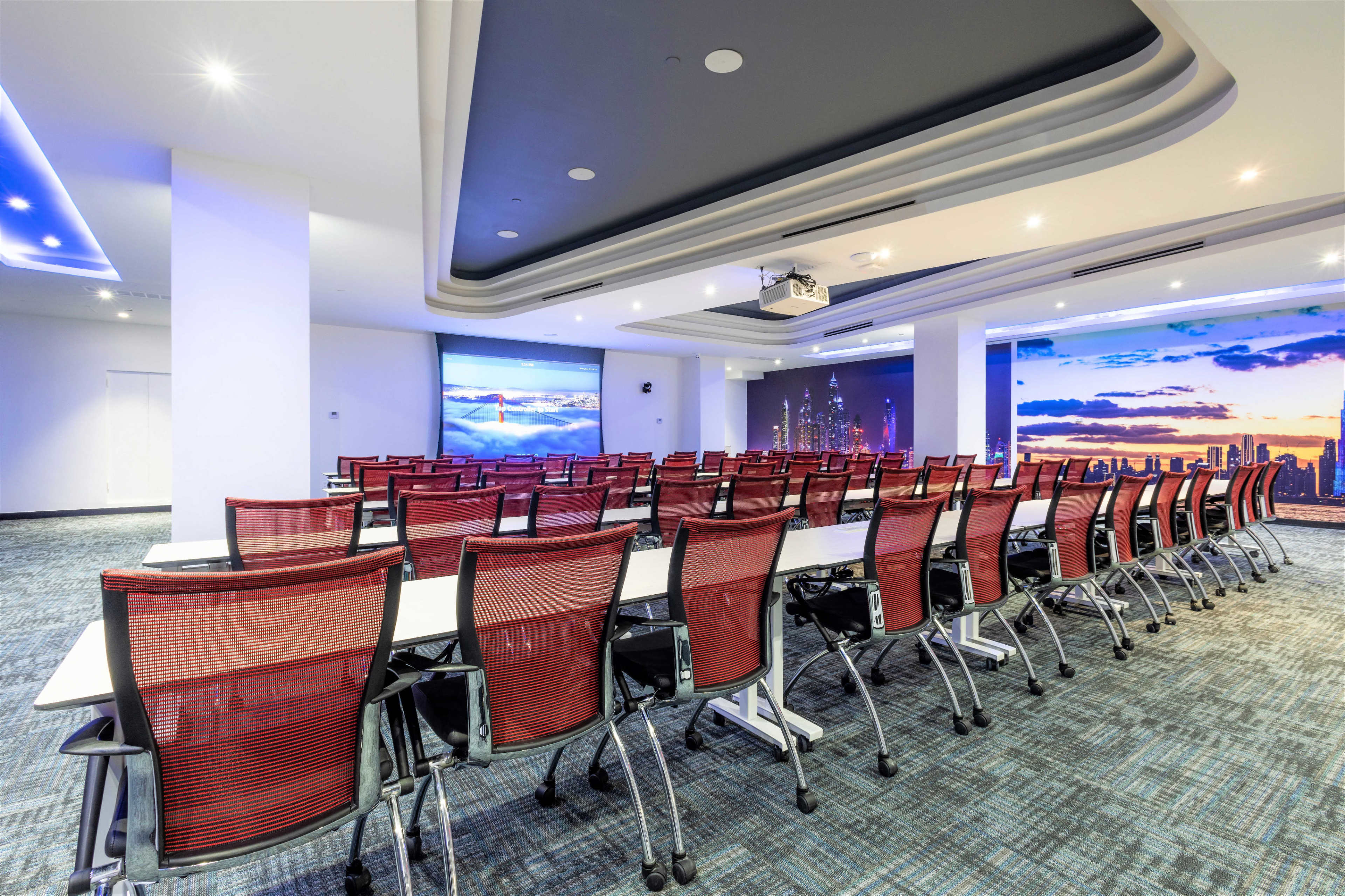 The Dubai Room – Premier Conference & Event Space with Lounge, Stage & 4K Laser Projection | Jay Conference Bryant Park | Now $600/Hour (Was $950) Image in Midtown Manhattan, New York, NY