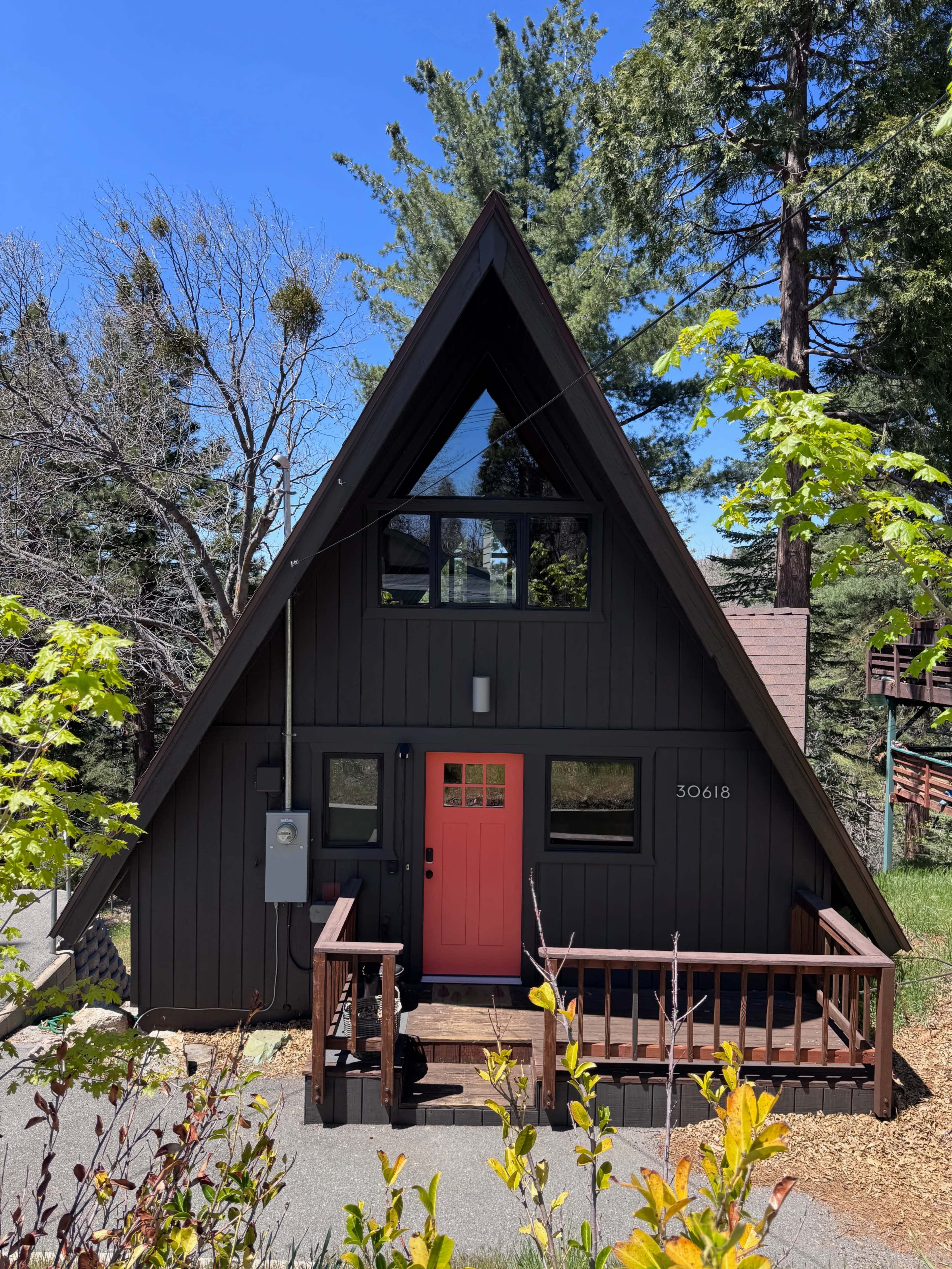 Mid-Century Modern A-Frame 60s Time Capsule Image in Running Springs, Running  Springs, CA