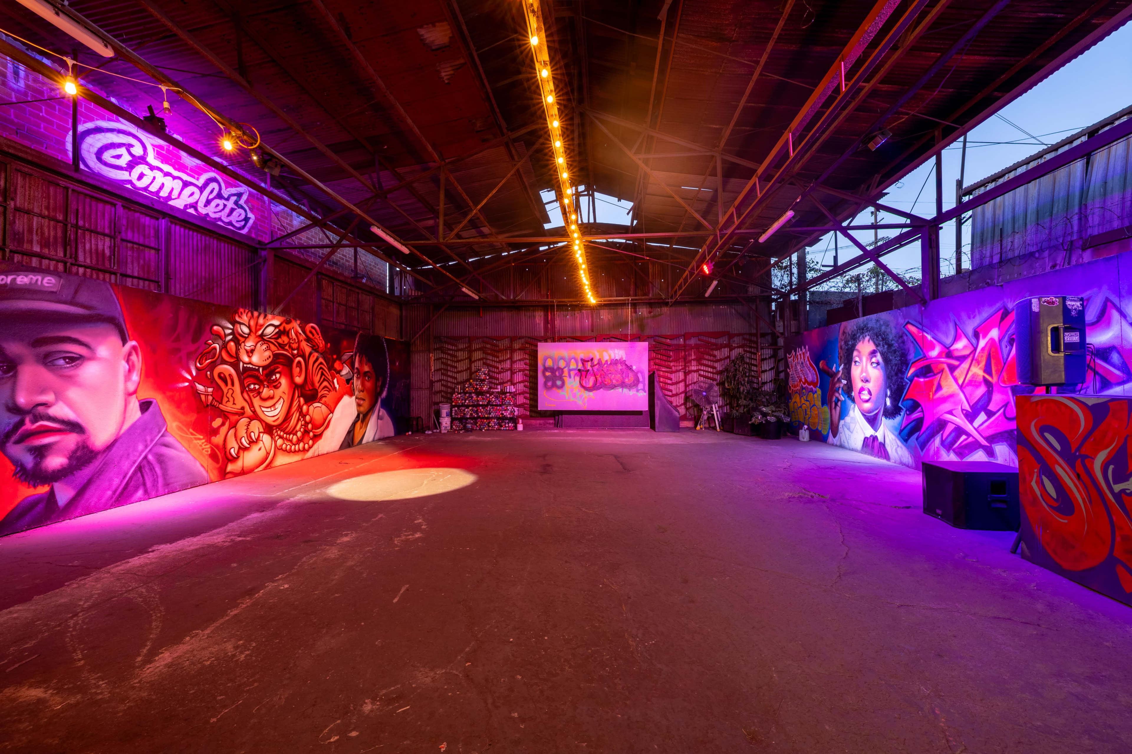 Industrial Arts Warehouse w/ Street Art Walls & Open Floor Plan Image in Downtown Los Angeles, Los Angeles, CA