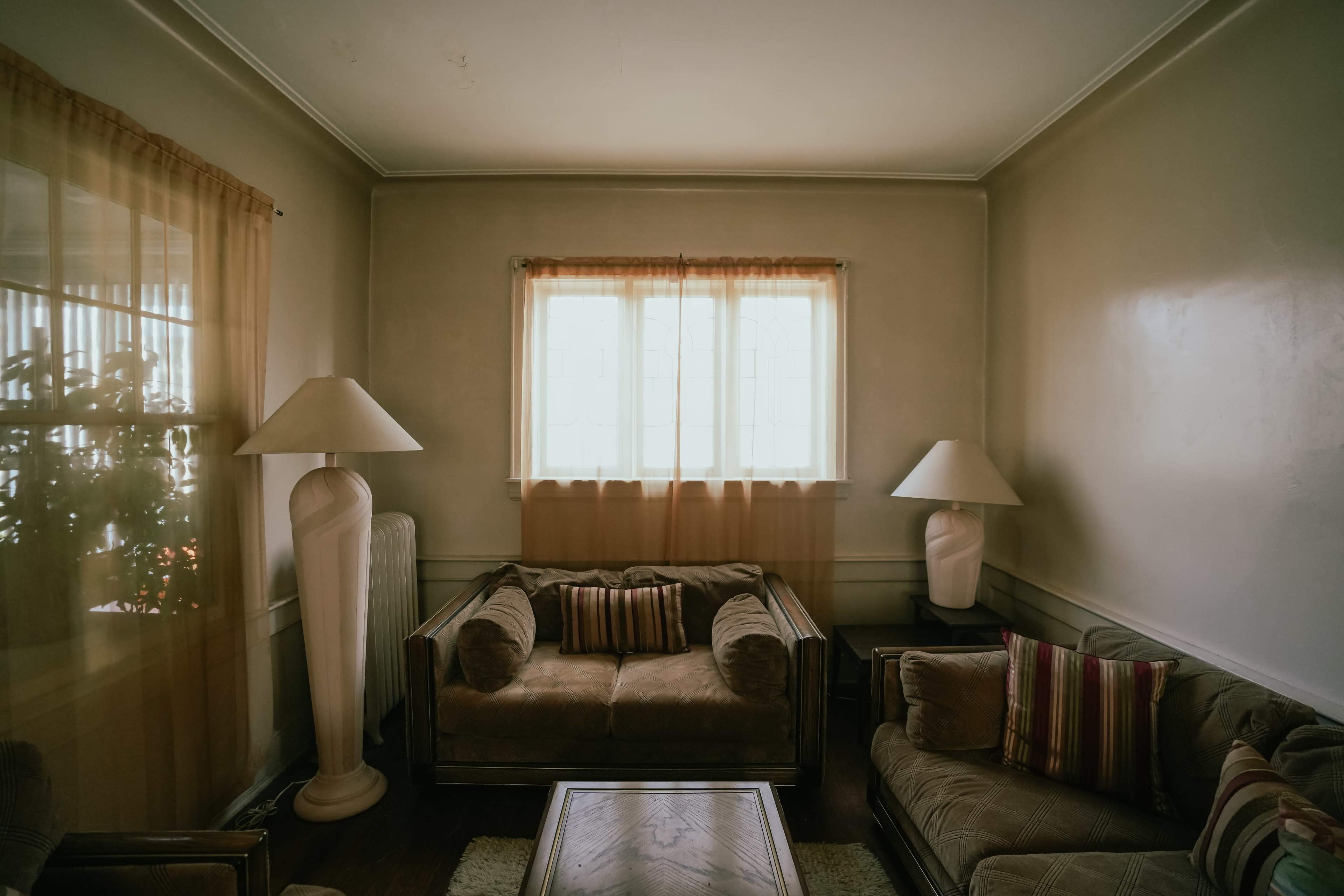 Vintage Furnished House with Warm Natural Light and Classic Wood Details Image in Little Haiti, Brooklyn, NY