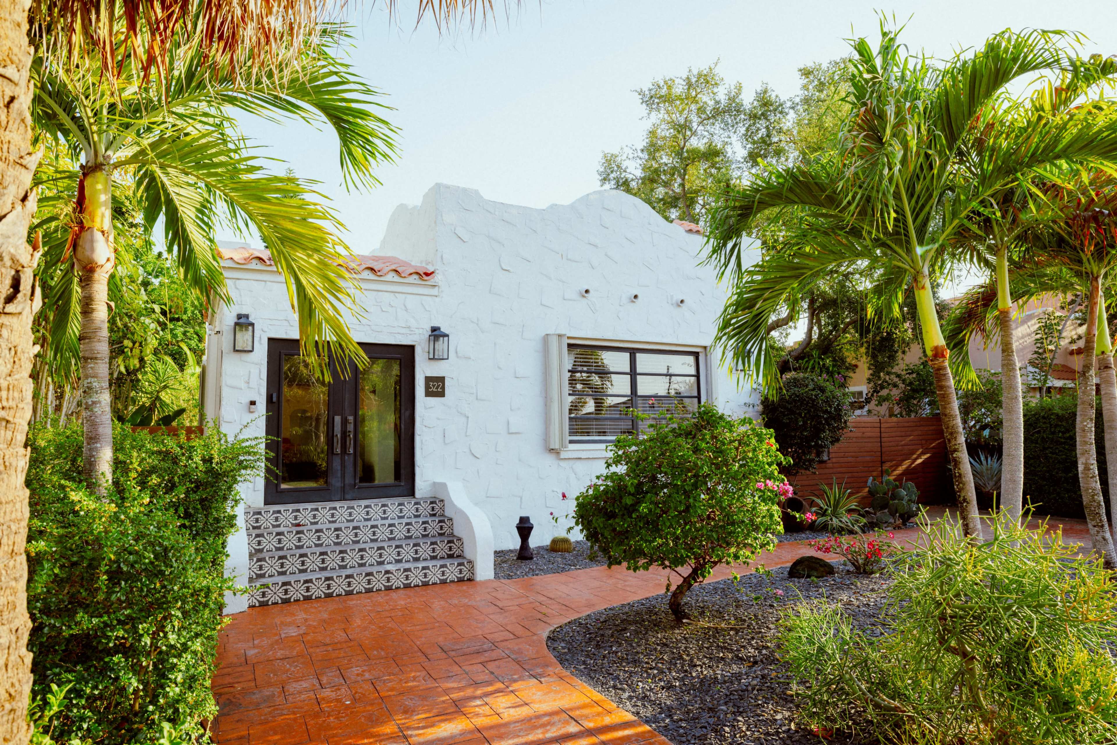 Spanish Inspired Home with Textured Walls and Arches. Video and Photo Ready Image in Croissant Park, Fort Lauderdale, FL
