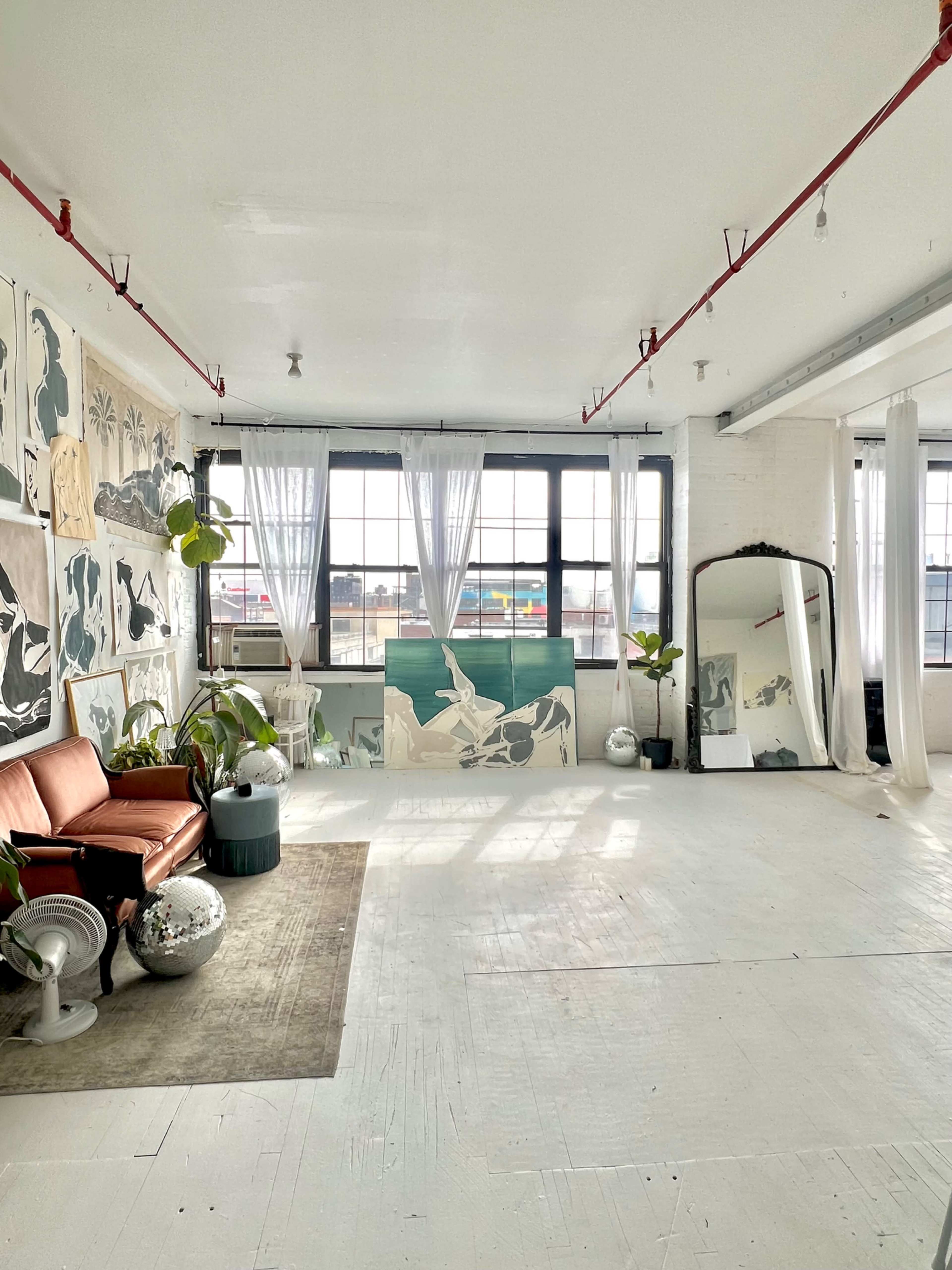 Light filled Photo Studio/Workshop space in East Williamsburg Image in East Williamsburg, Brooklyn, NY