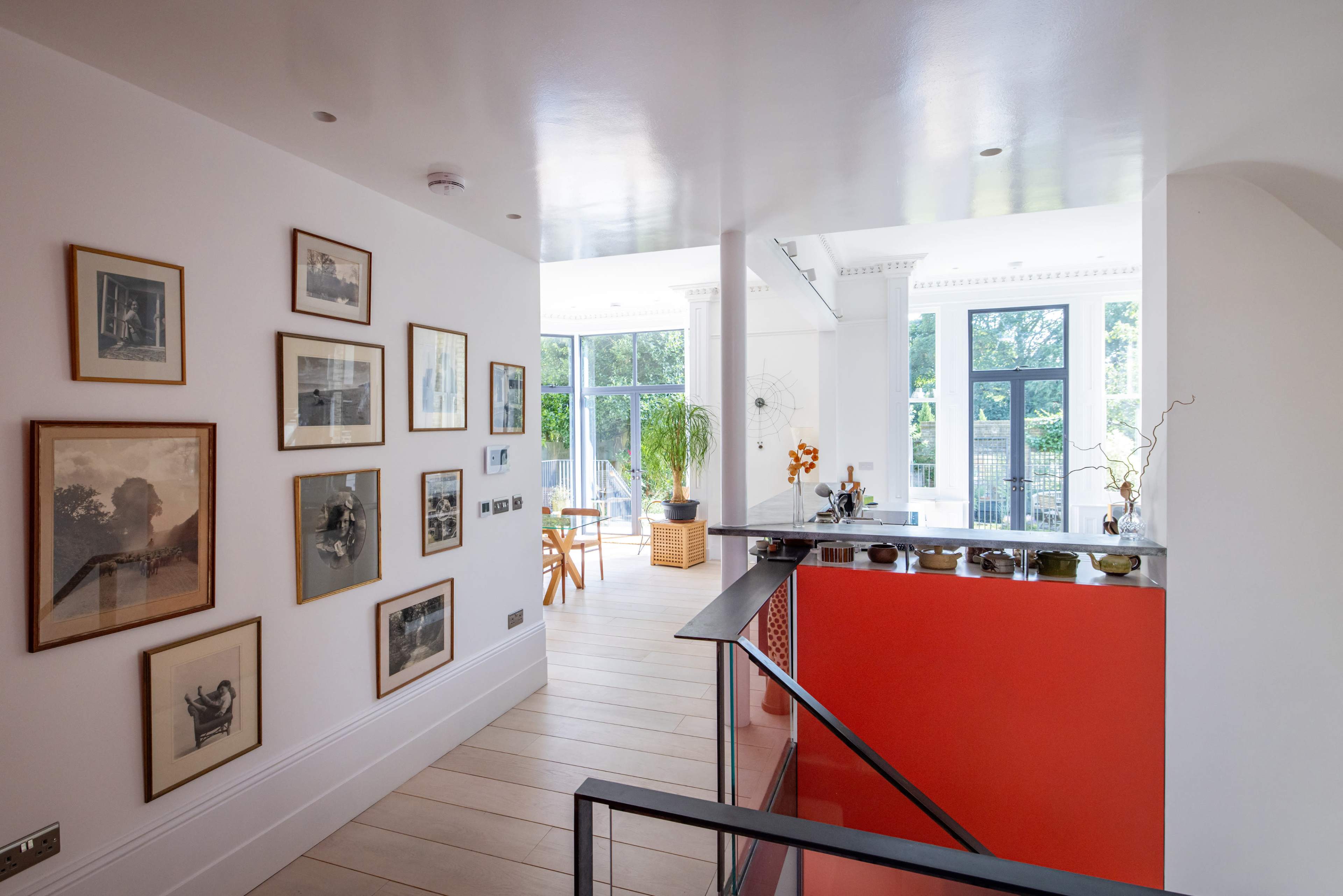 Elegant and light filled, architect designed, conversion of Victorian villa. Image in Highgate, London, ENG