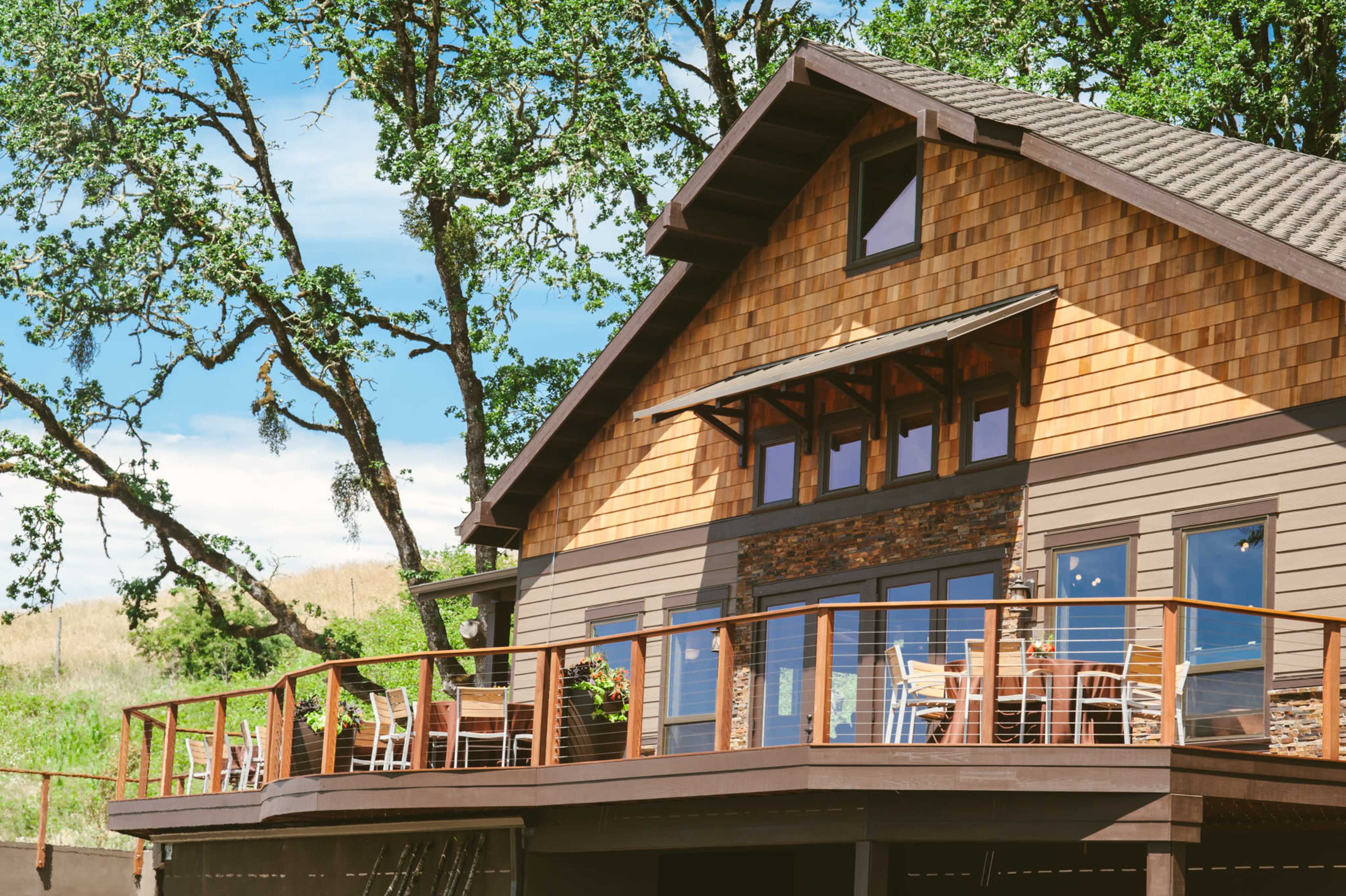 Rustic Winery on Picturesque Vineyard Image in , Yamhill, OR