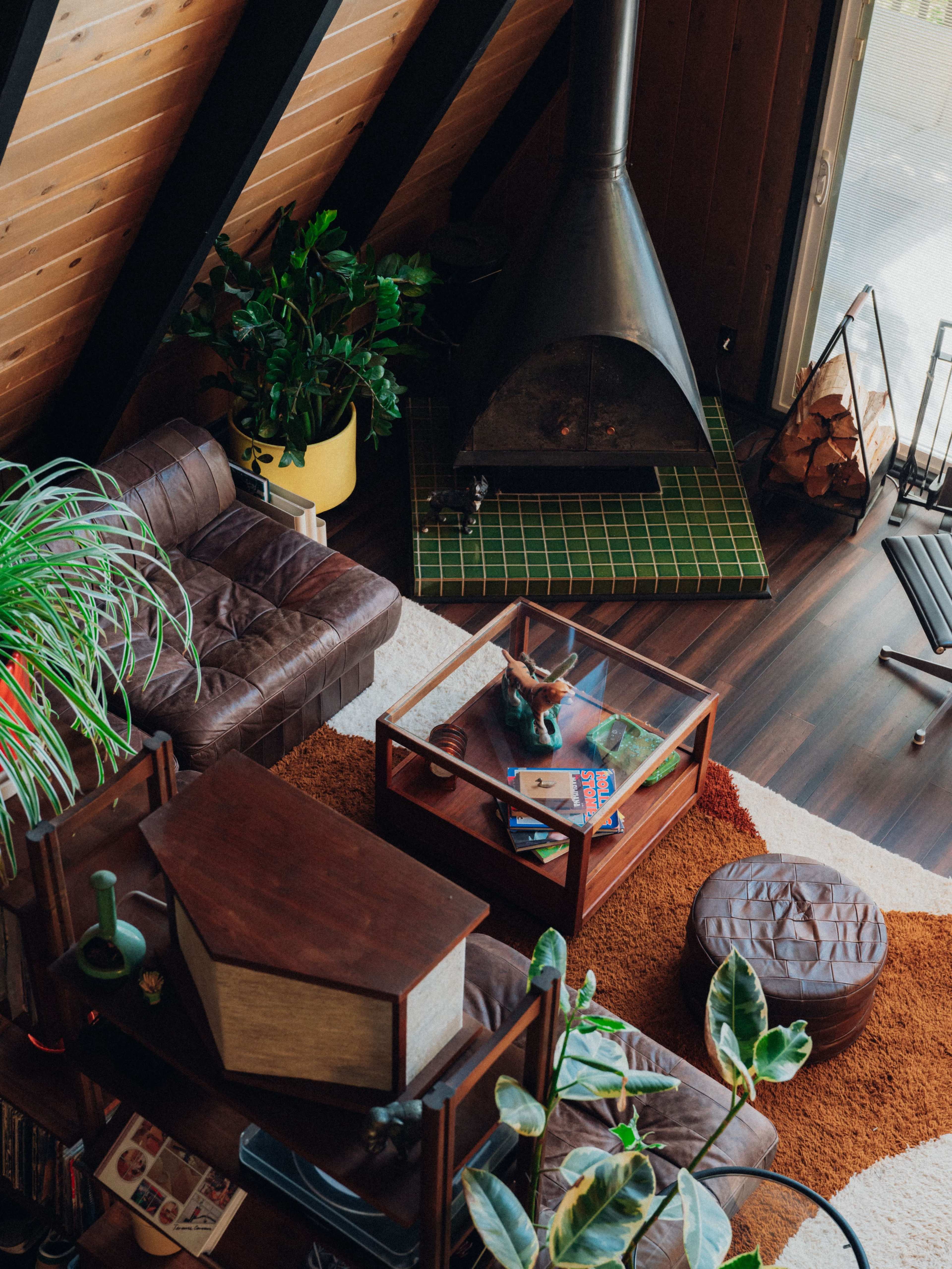 Mid-Century Mountain A-Frame with Valley View Image in Lake Arrowhead, Lake Arrowhead, CA