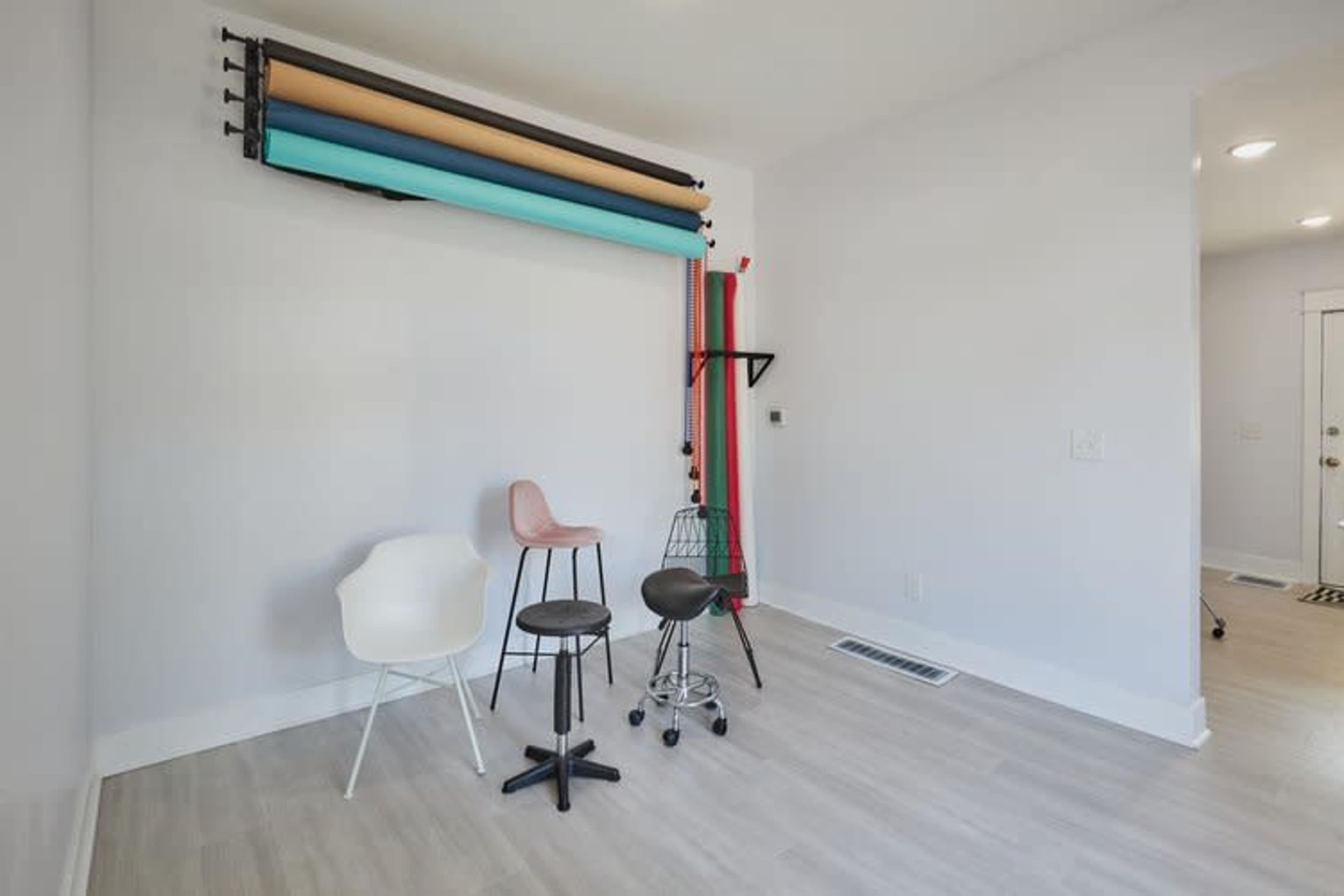 Vibrant Photography Studio with Exposed Brick in Historic New Albany Image in New Albany Township, New Albany, IN