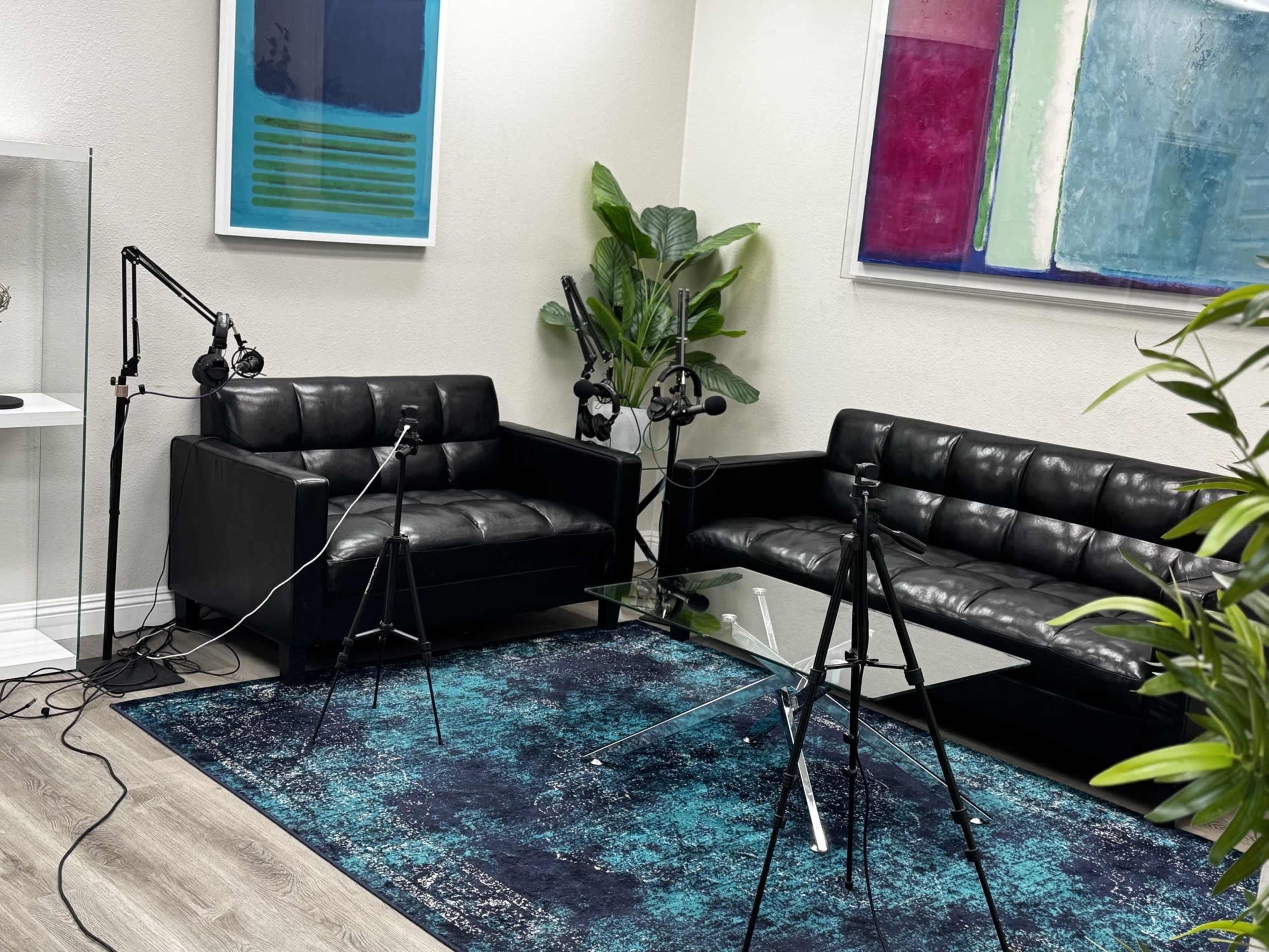Modern Central Podcast/ Content Studio or Workspace Image in Moreno Valley, Moreno Valley, CA