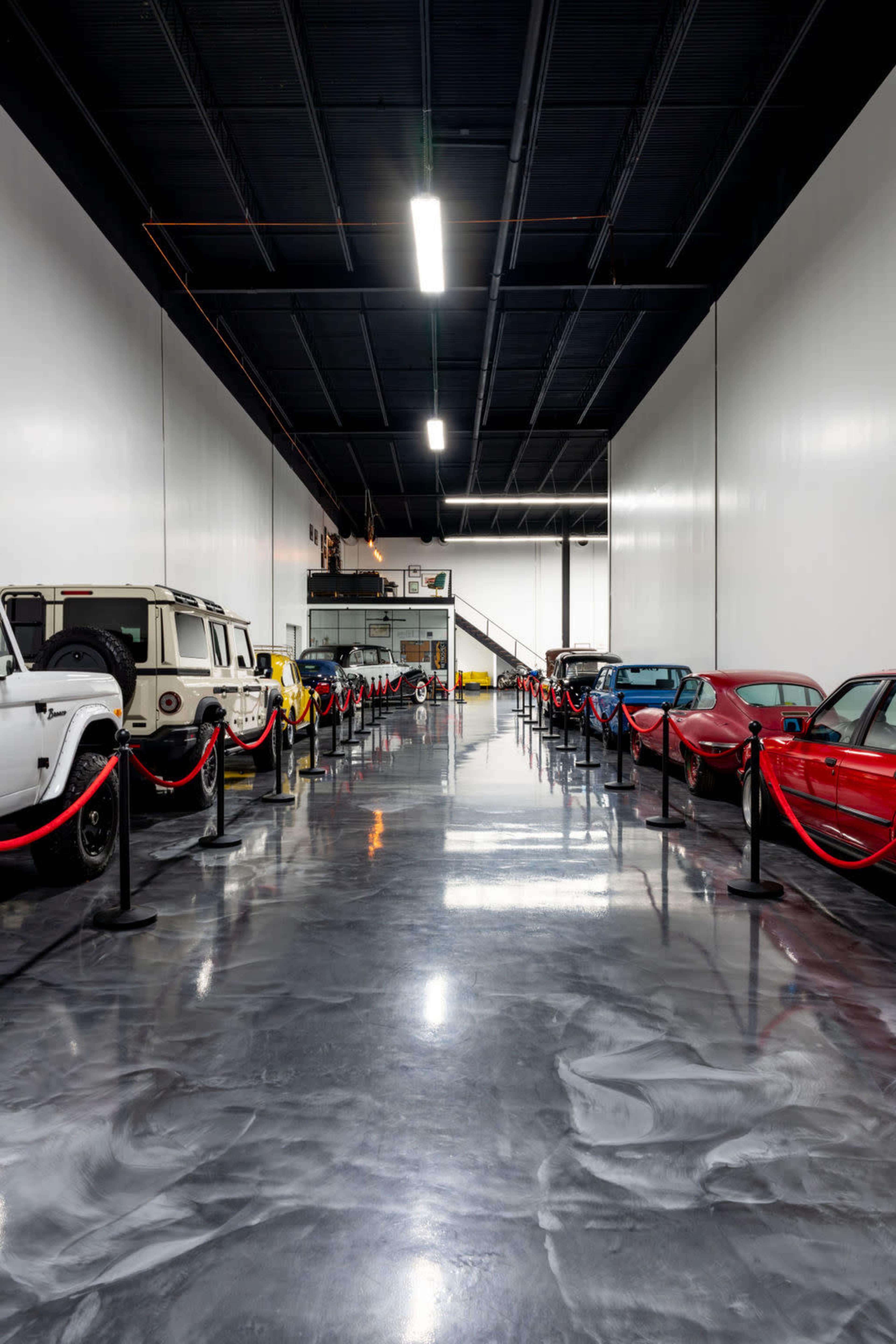Classic Car Showroom with Lofted Bar Image in Greenway / Upper Kirby Area, Houston, TX