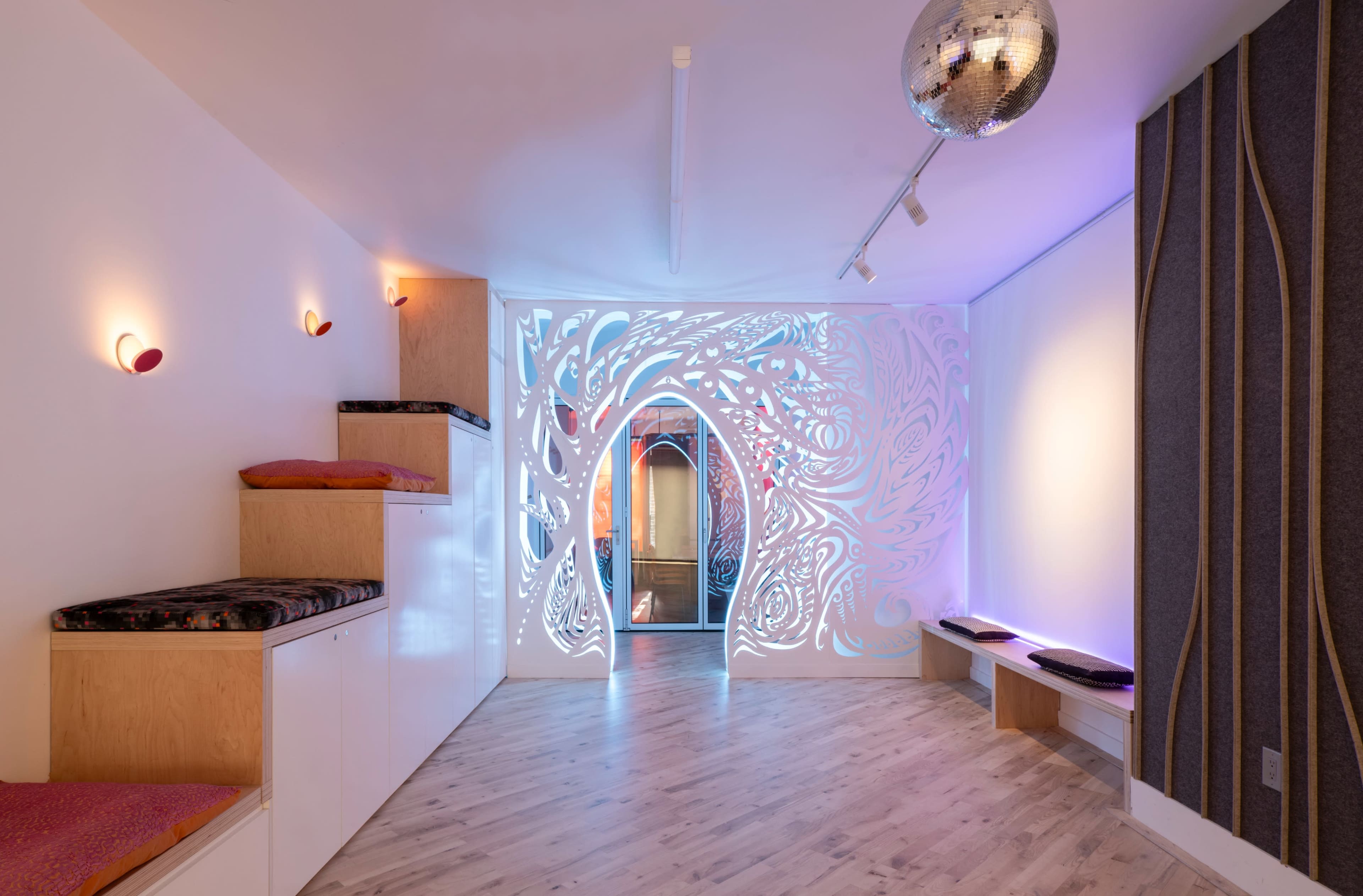 Hip, Modern Art and Event Space with bar & concierge support Image in Ocean Hill, Brooklyn, NY