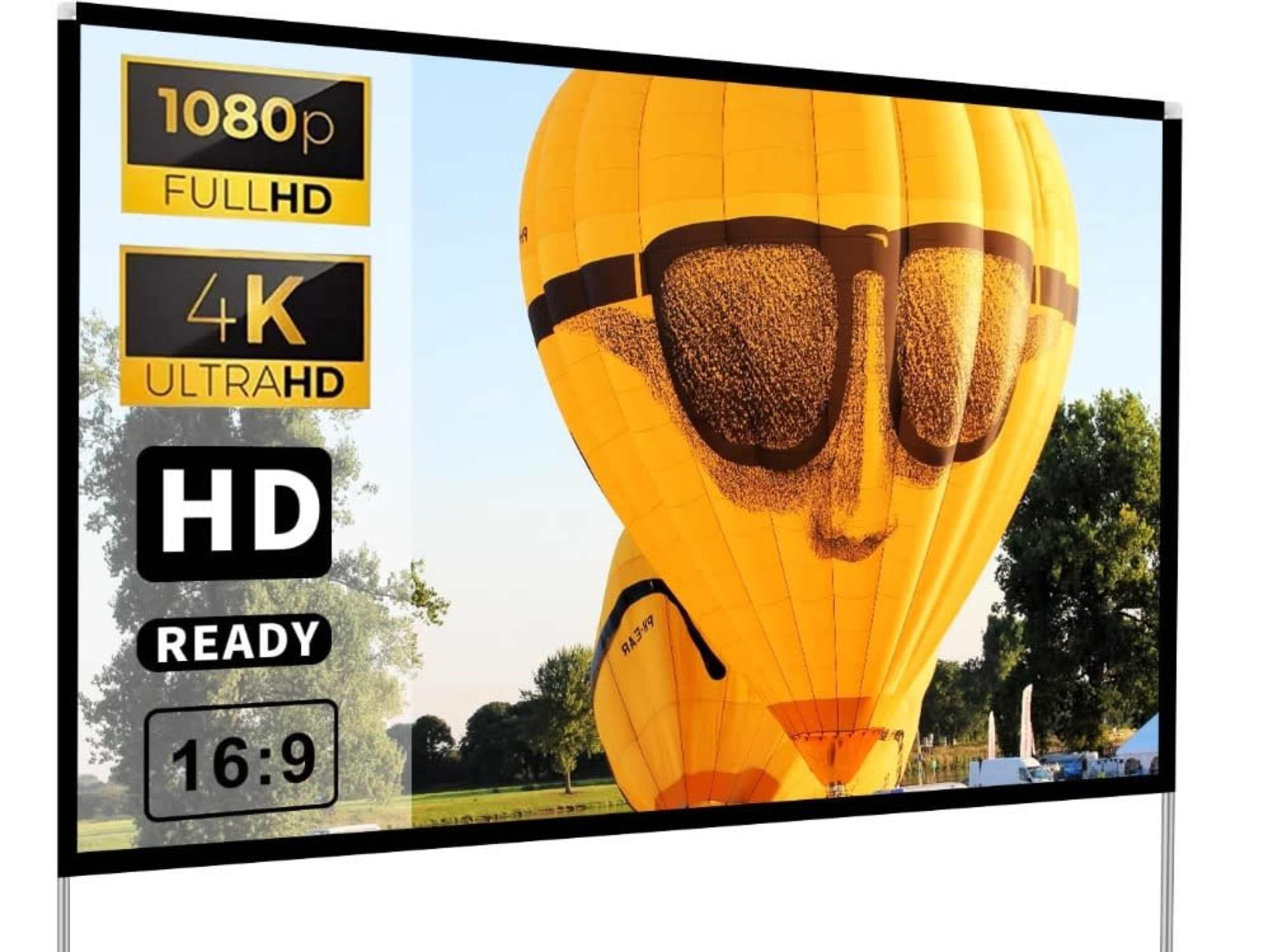 Projector Screen w/ Stand 100 inch Indoor / Outdoo