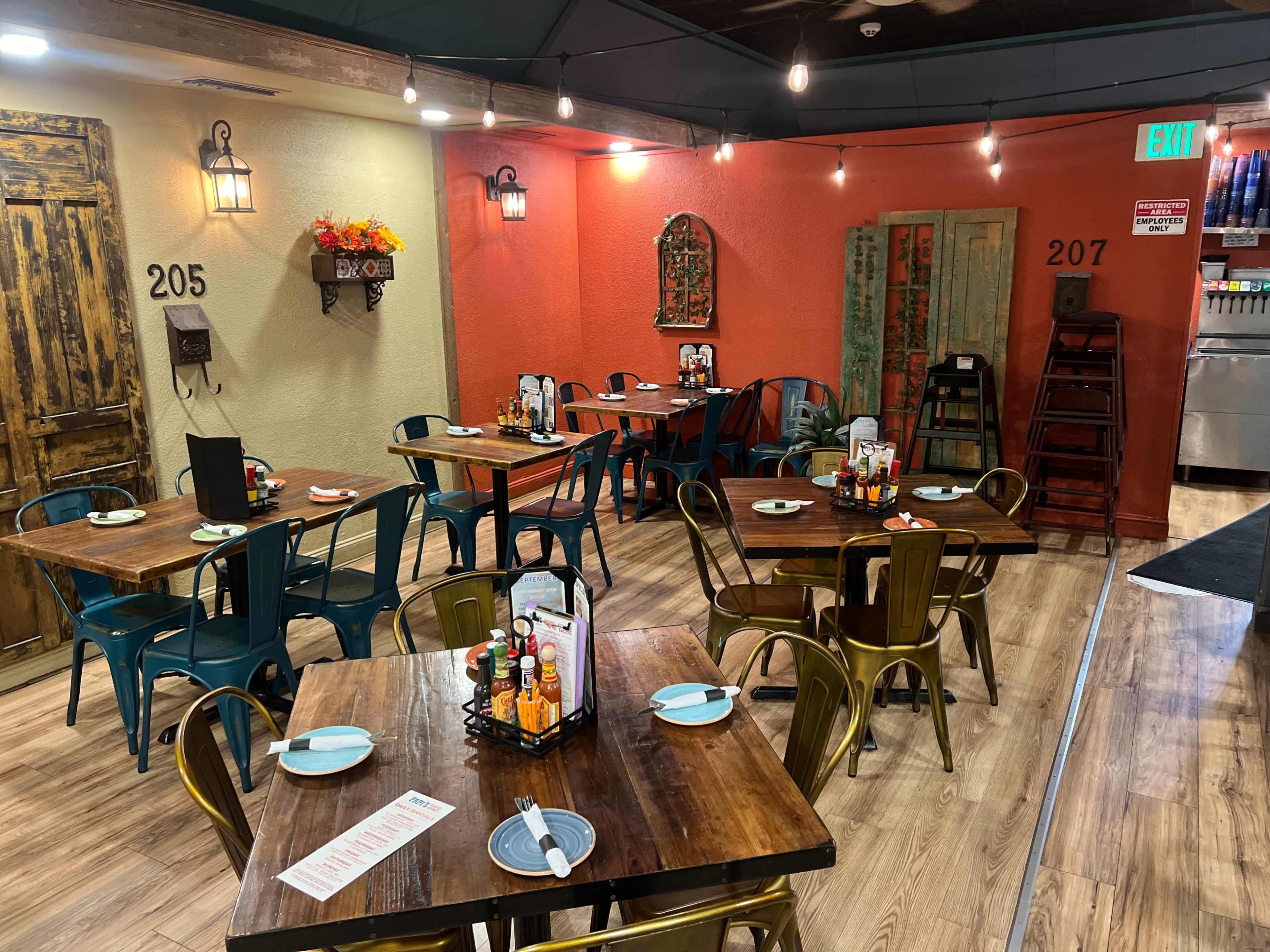 Mexican Courtyard Themed Dining/Party Space Image in Towson, Towson, MD