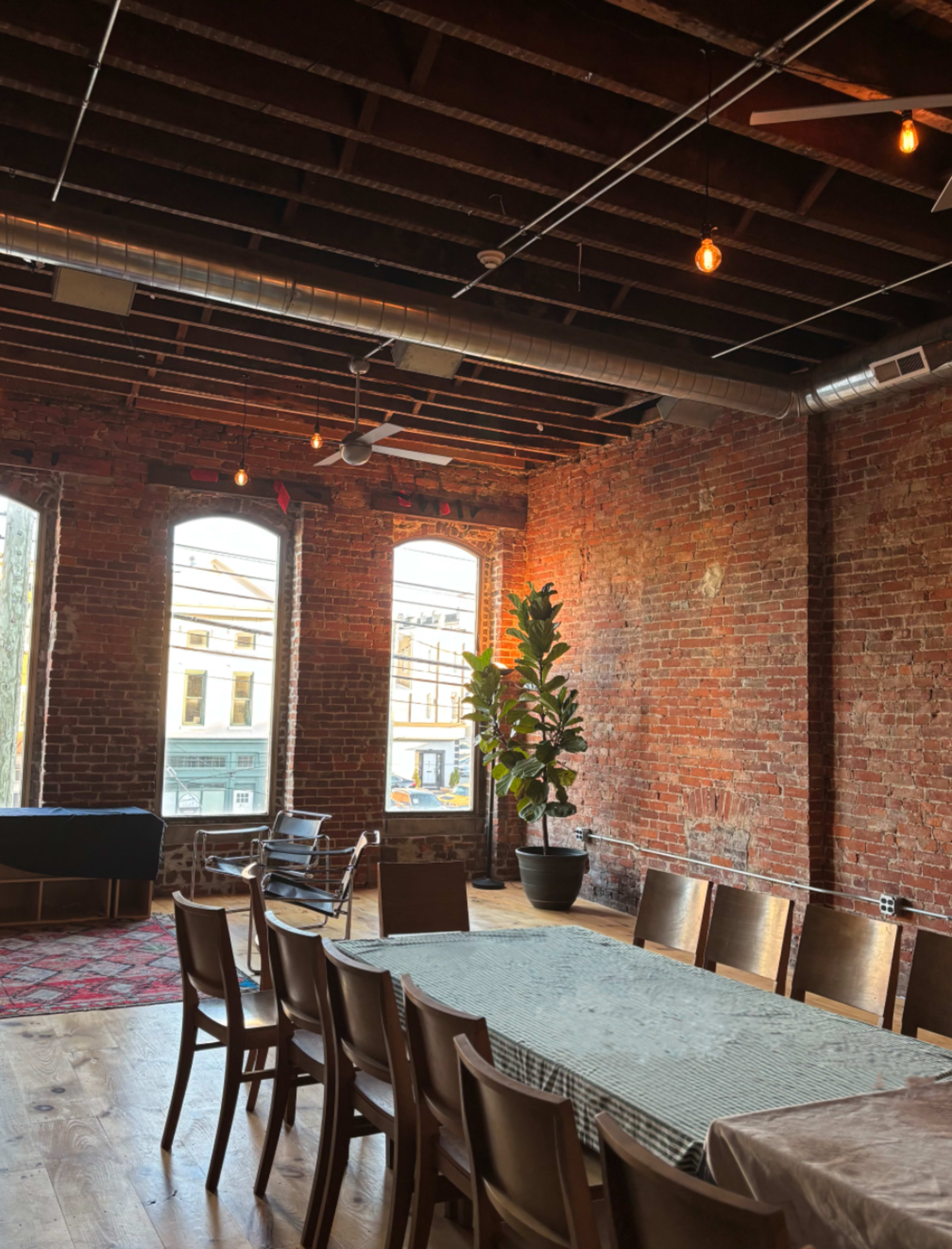 Warm Brick Loft for Workshops, Pop-Ups, Private Dinners + Creative Use Image in Smoketown, Louisville, KY