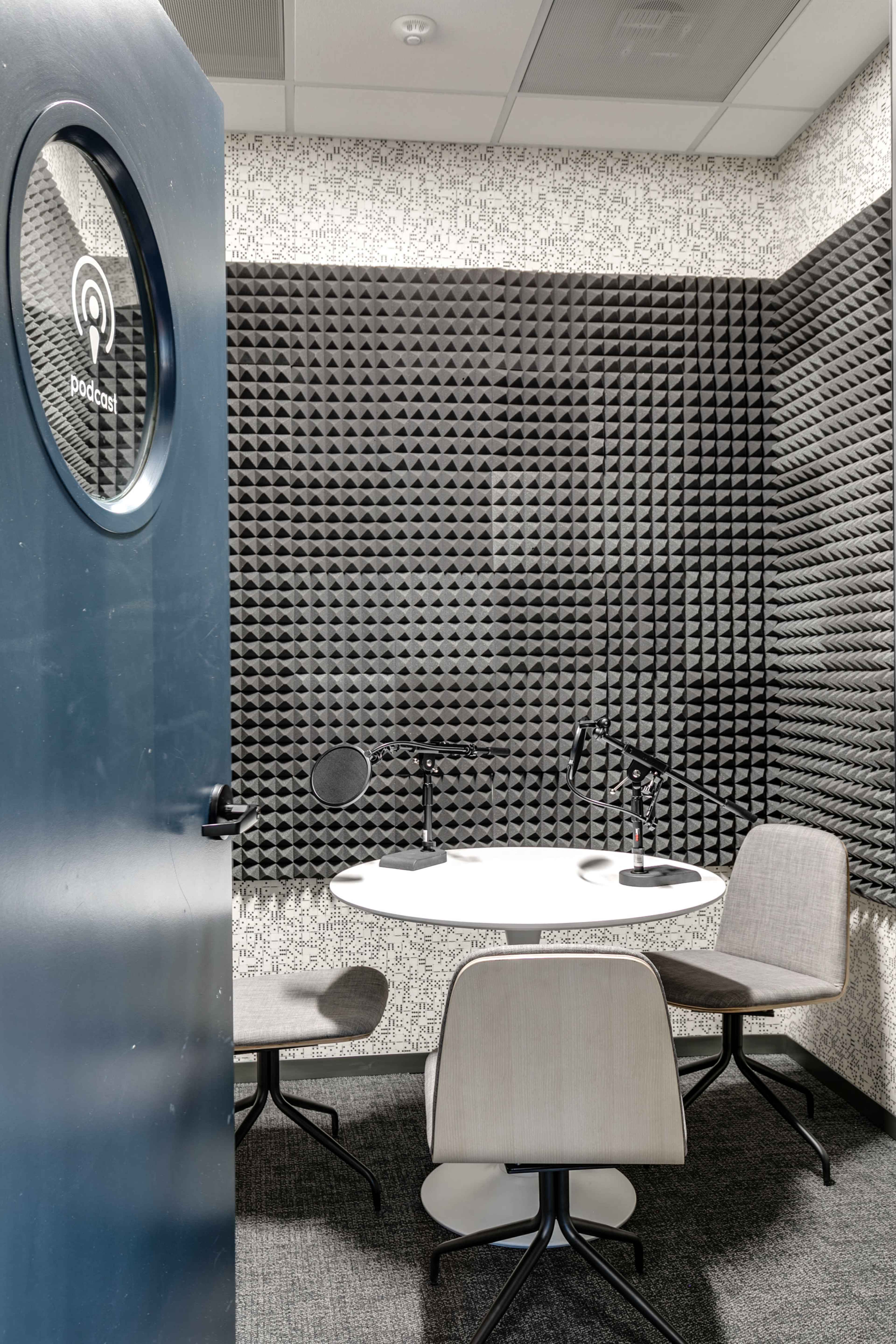 Professional Podcast Booth Image in Palmer, Newport News, VA