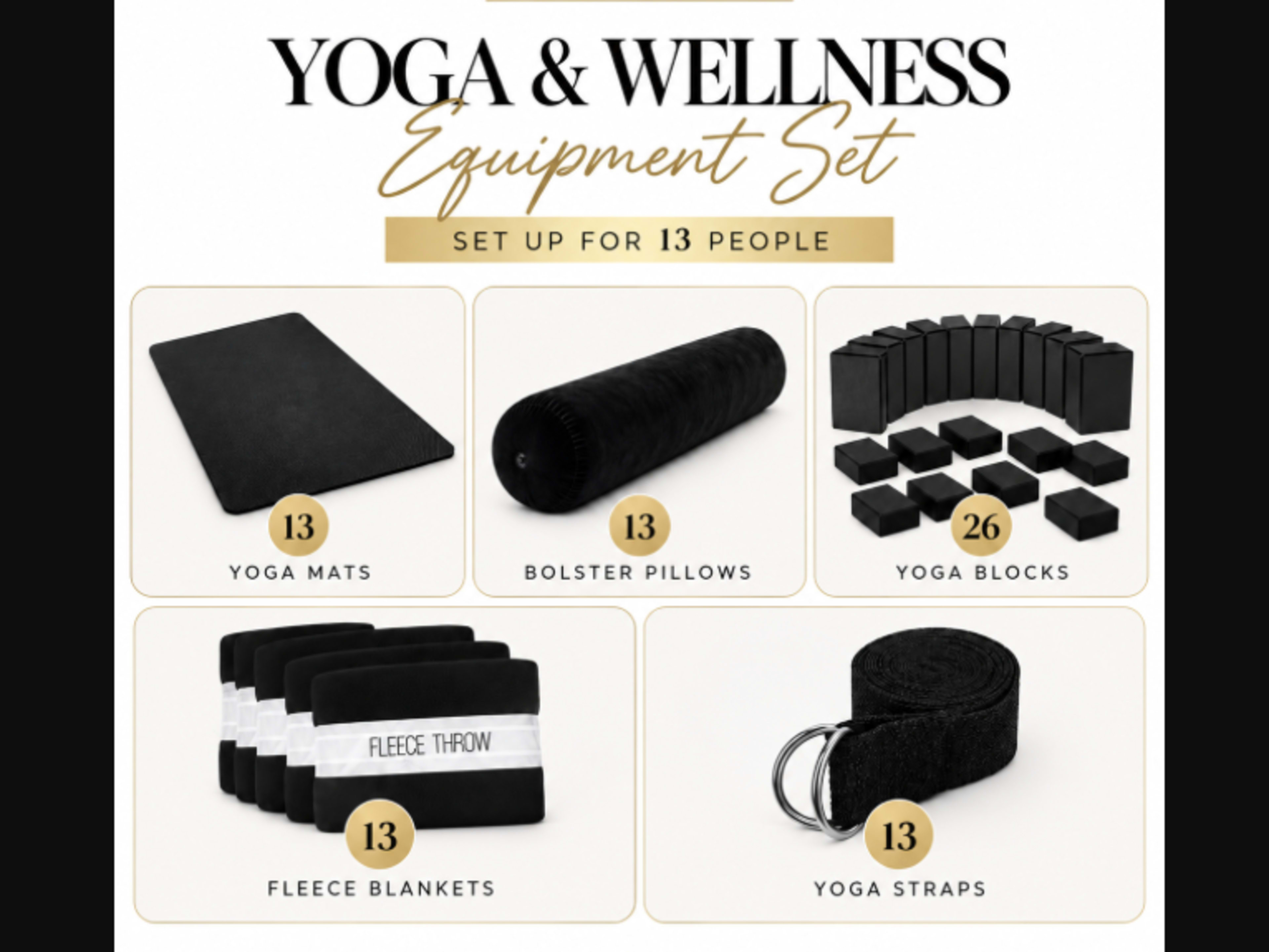 Yoga & Wellness Equipment Package