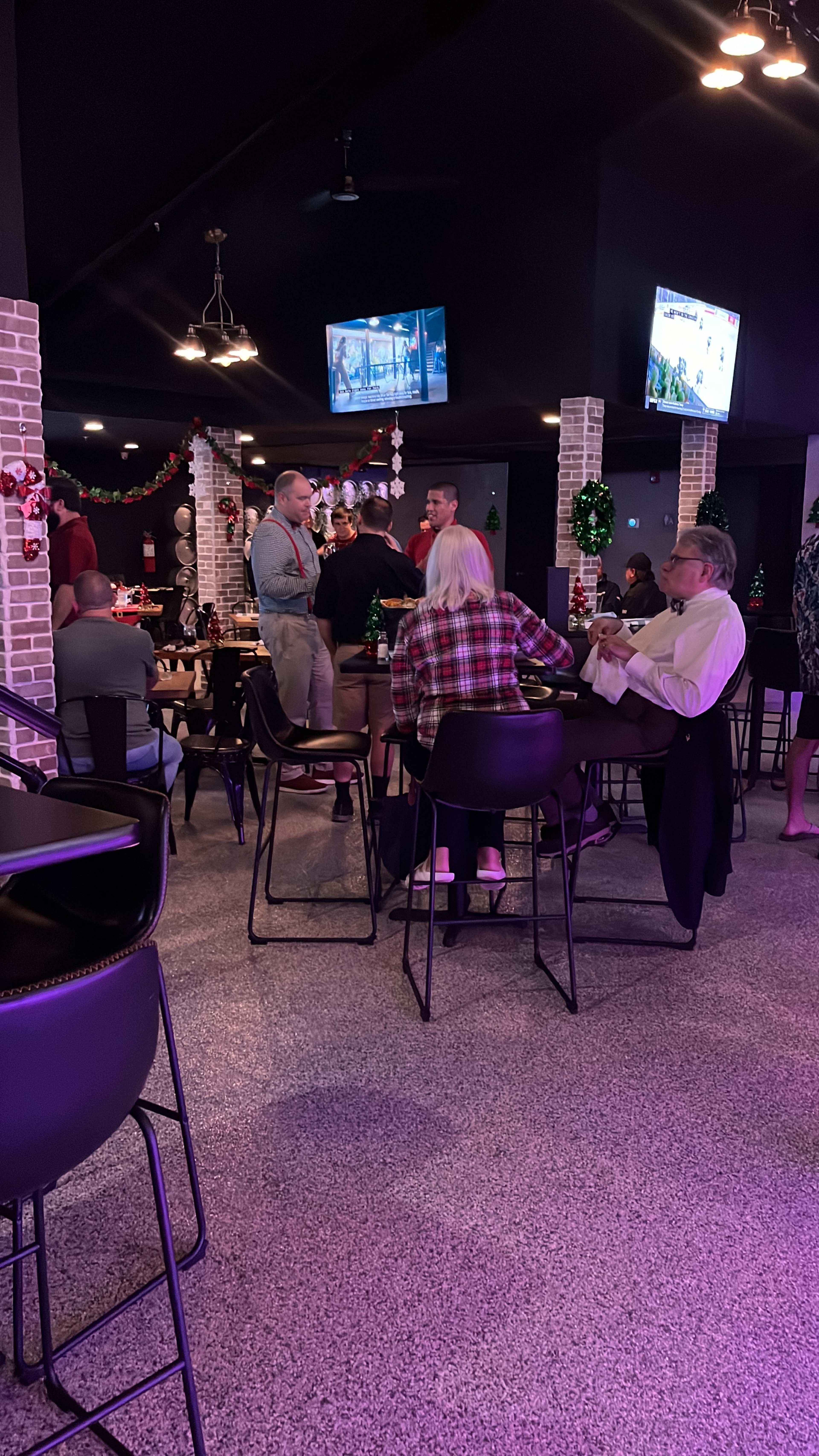Private loft with bar in a big brewery/sport bar. Image in , Miami, FL