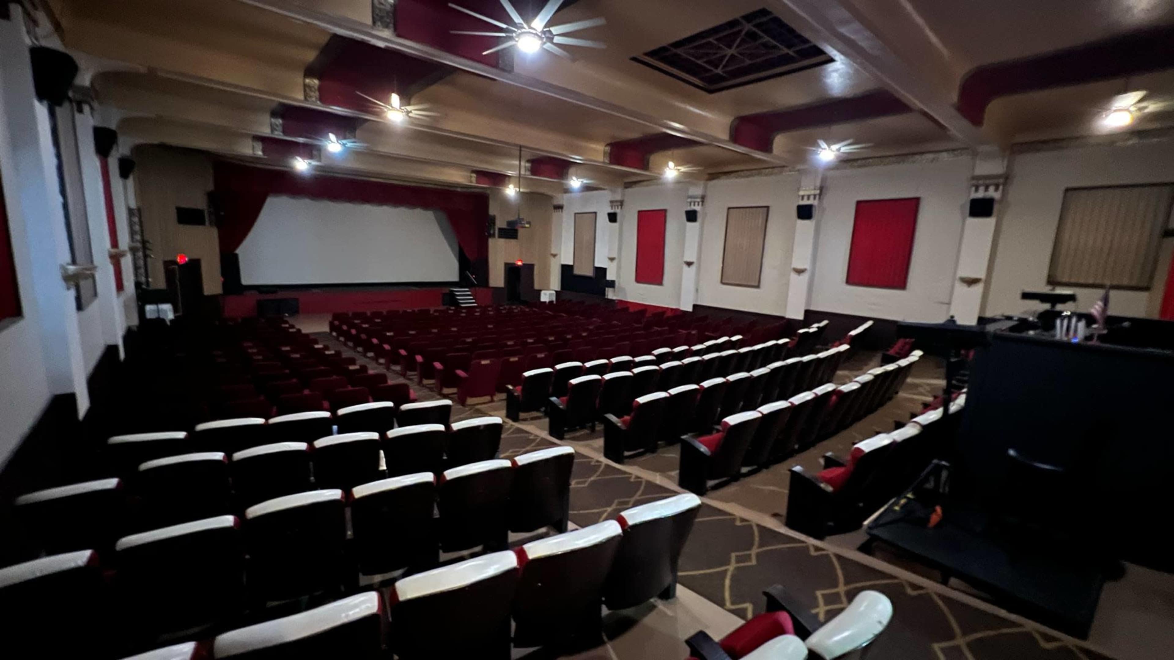 Historic Hemet Theatre - Urban Downtown Theatre - 100 Year Theater Building - Live Theatre, Movie Screenings, Full Stage, 400 Capacity Seating - Vintage, Retro,  Nostalgic, Timeless, Old Hollywood, Charming Image in Hemet, Hemet, CA