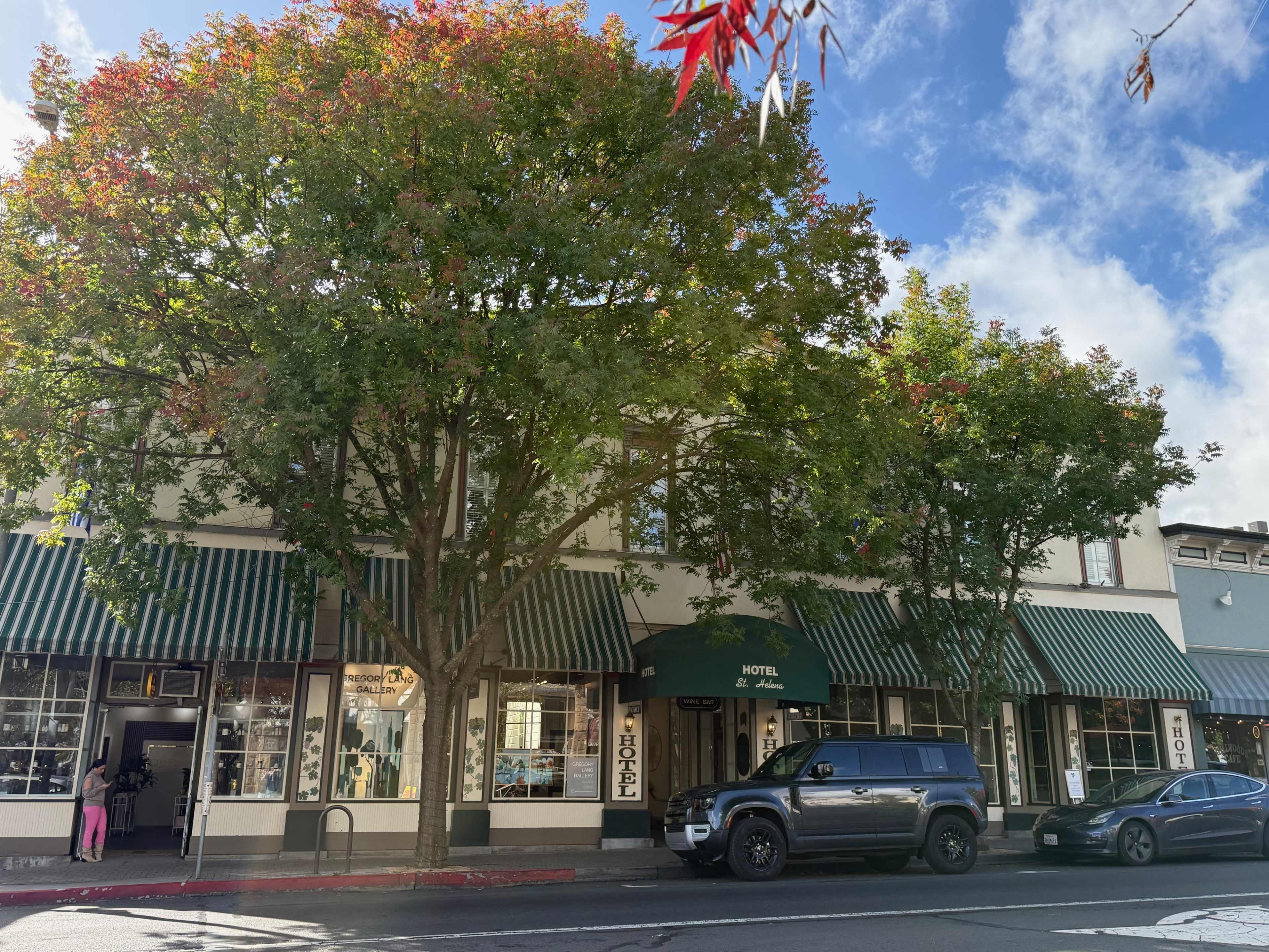1881 Historic Hotel & Champagne Garden – Main Street, St. Helena, California Image in St. Helena, Saint Helena, CA