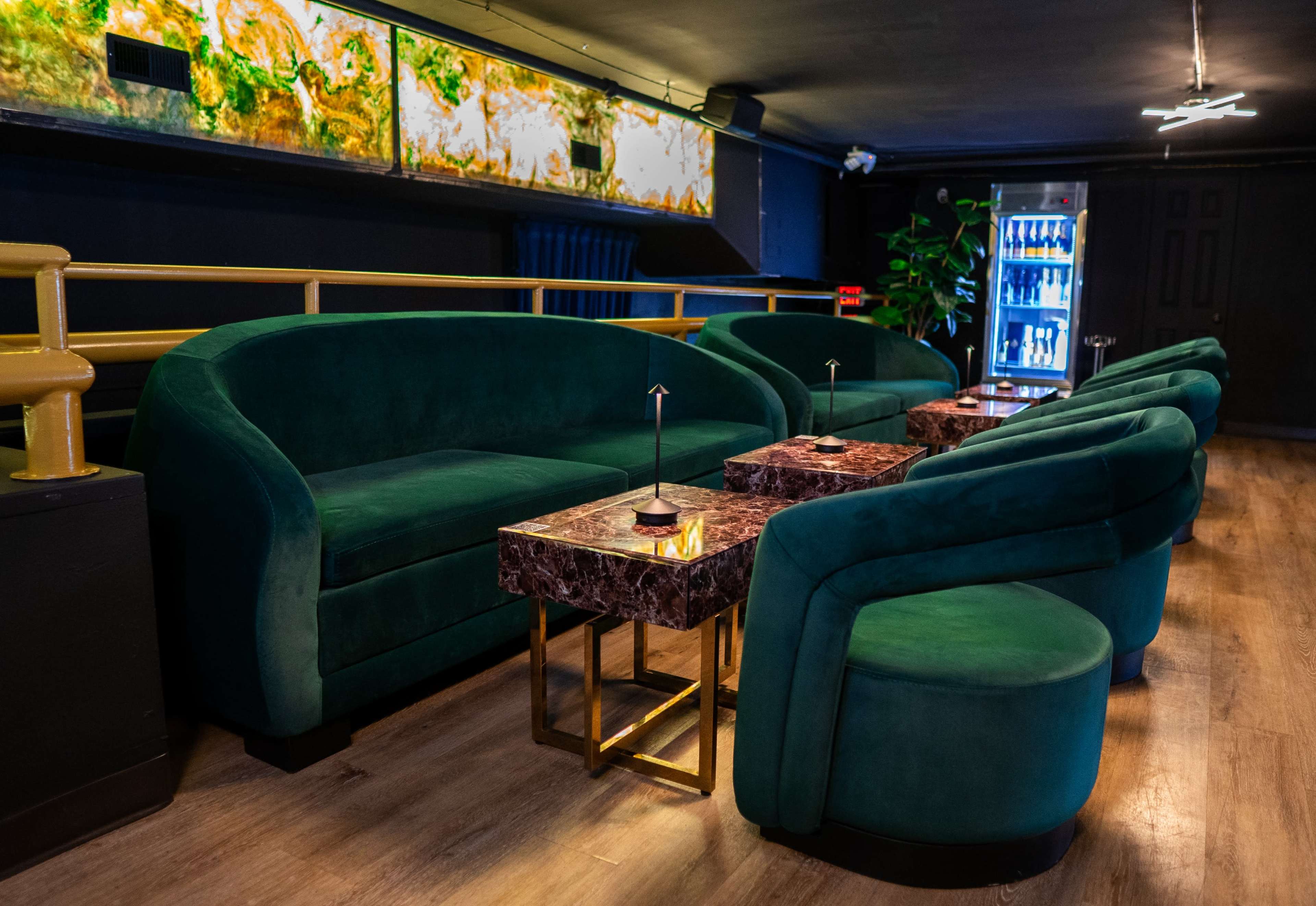 VIP Area in Lounge Restaurant, Downtown Orlando Image in Central Business District, Orlando, FL