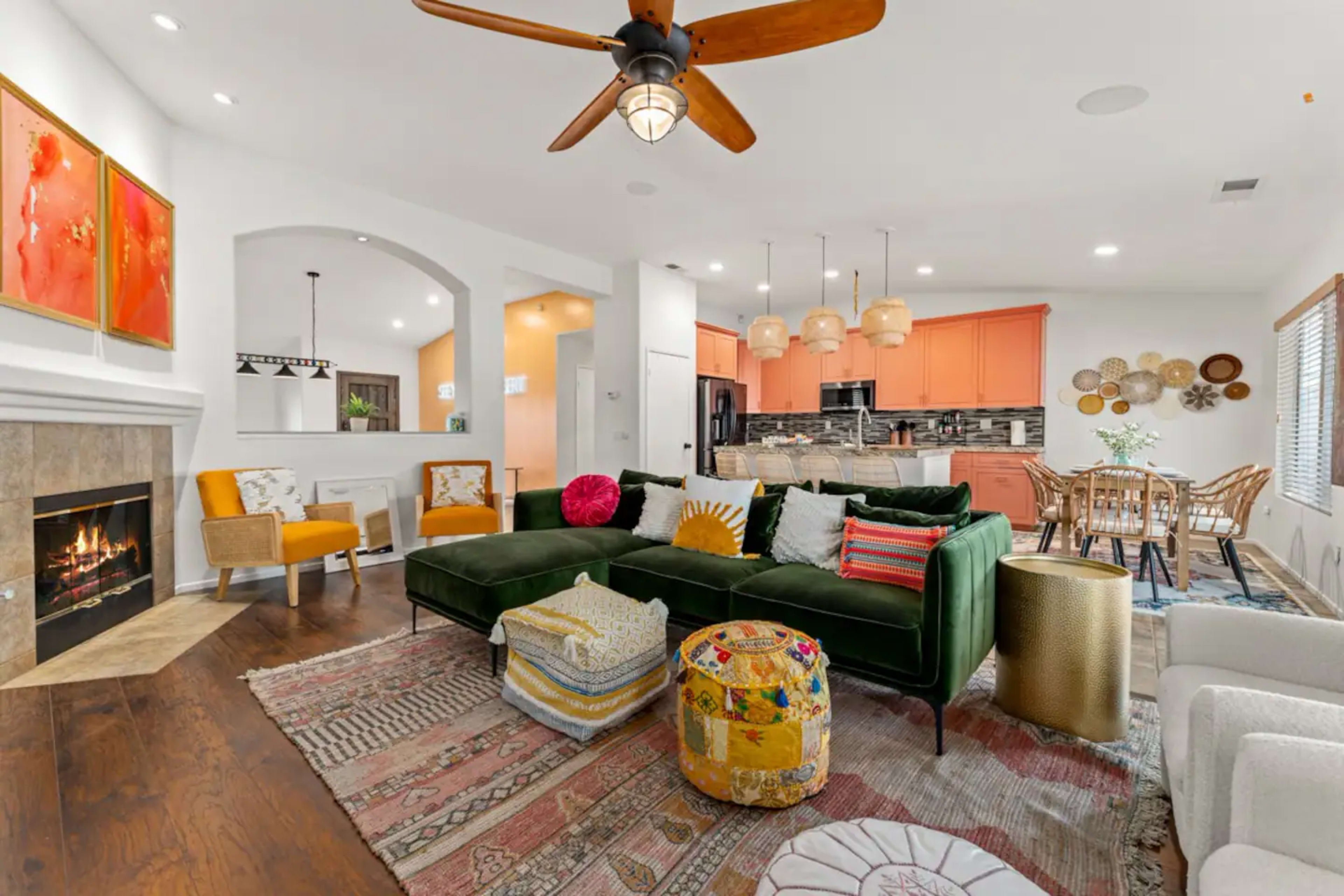 Luxury Boho Single Story Home Image in Indio, Indio, CA